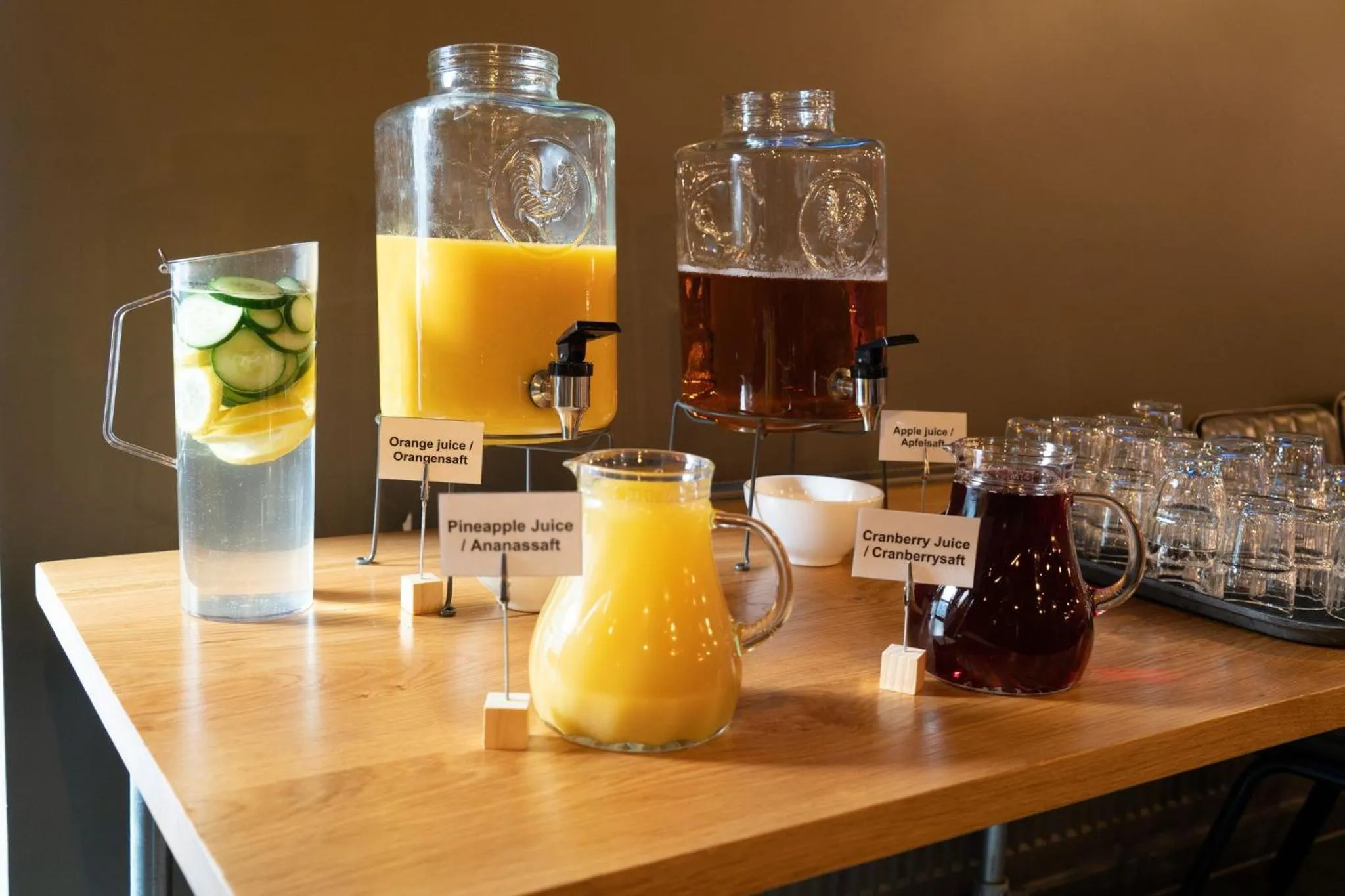 Drinks in St Christopher's Inn Vienna