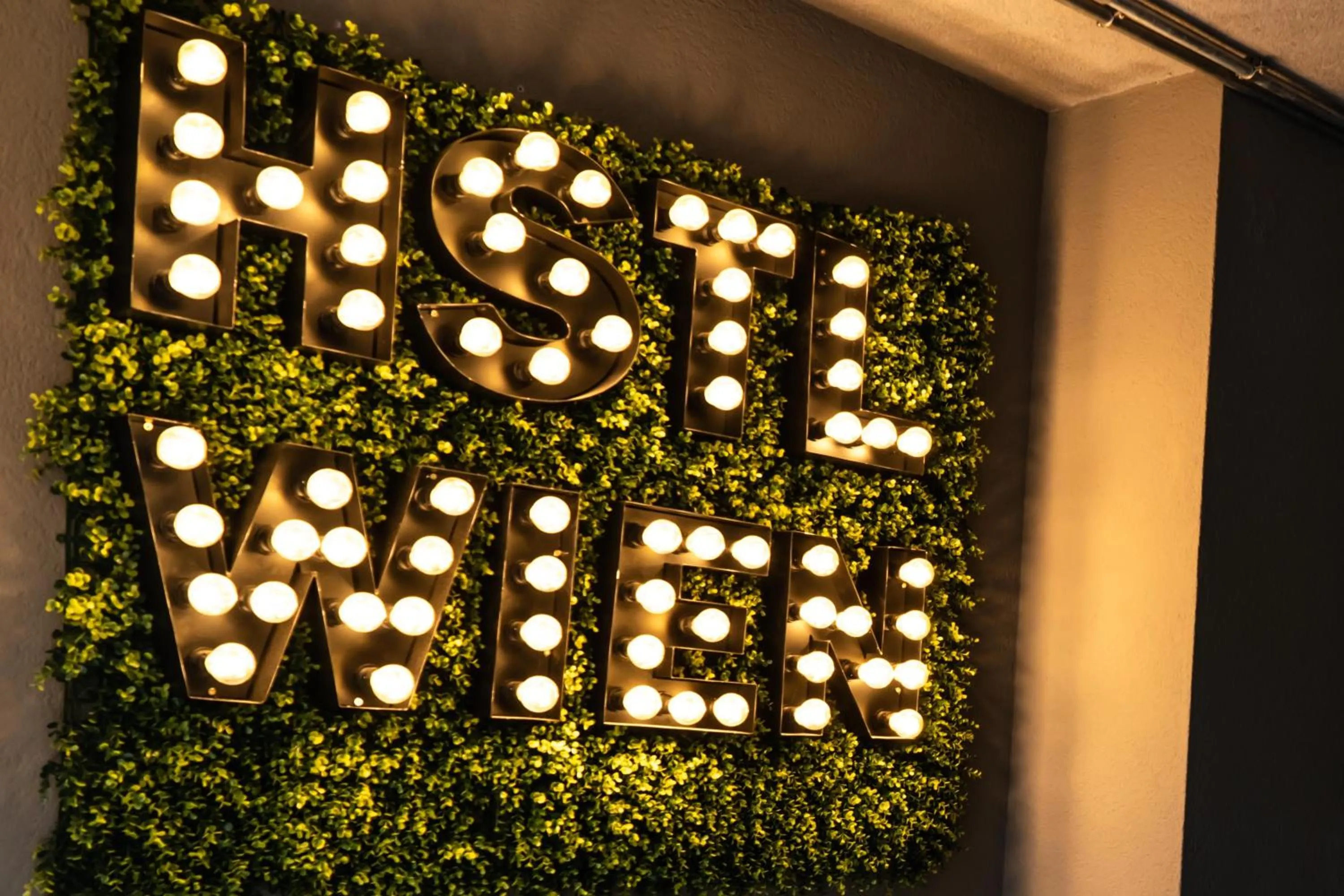 Logo/Certificate/Sign in St Christopher's Inn Vienna