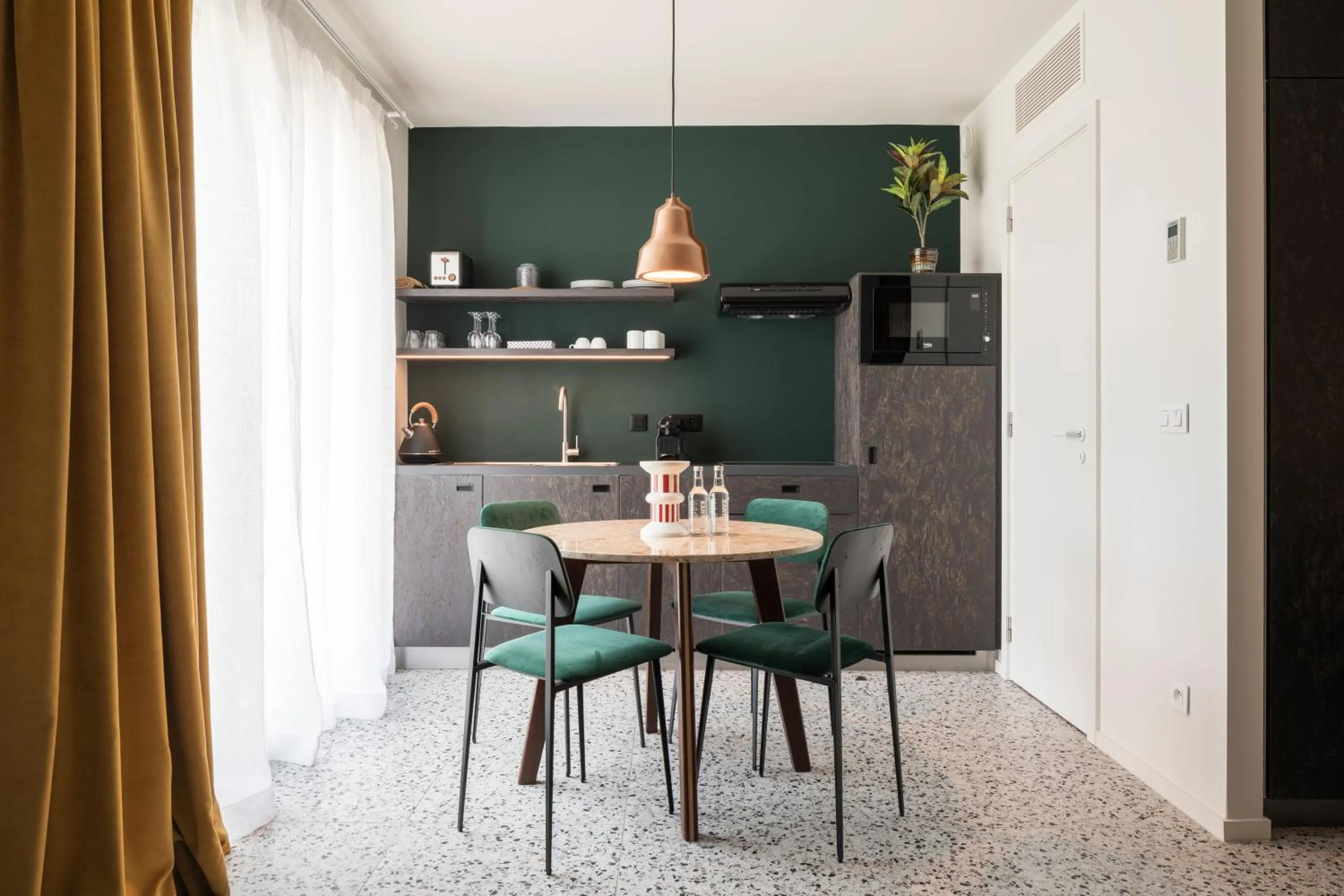 Kitchen or kitchenette in YUST Liege