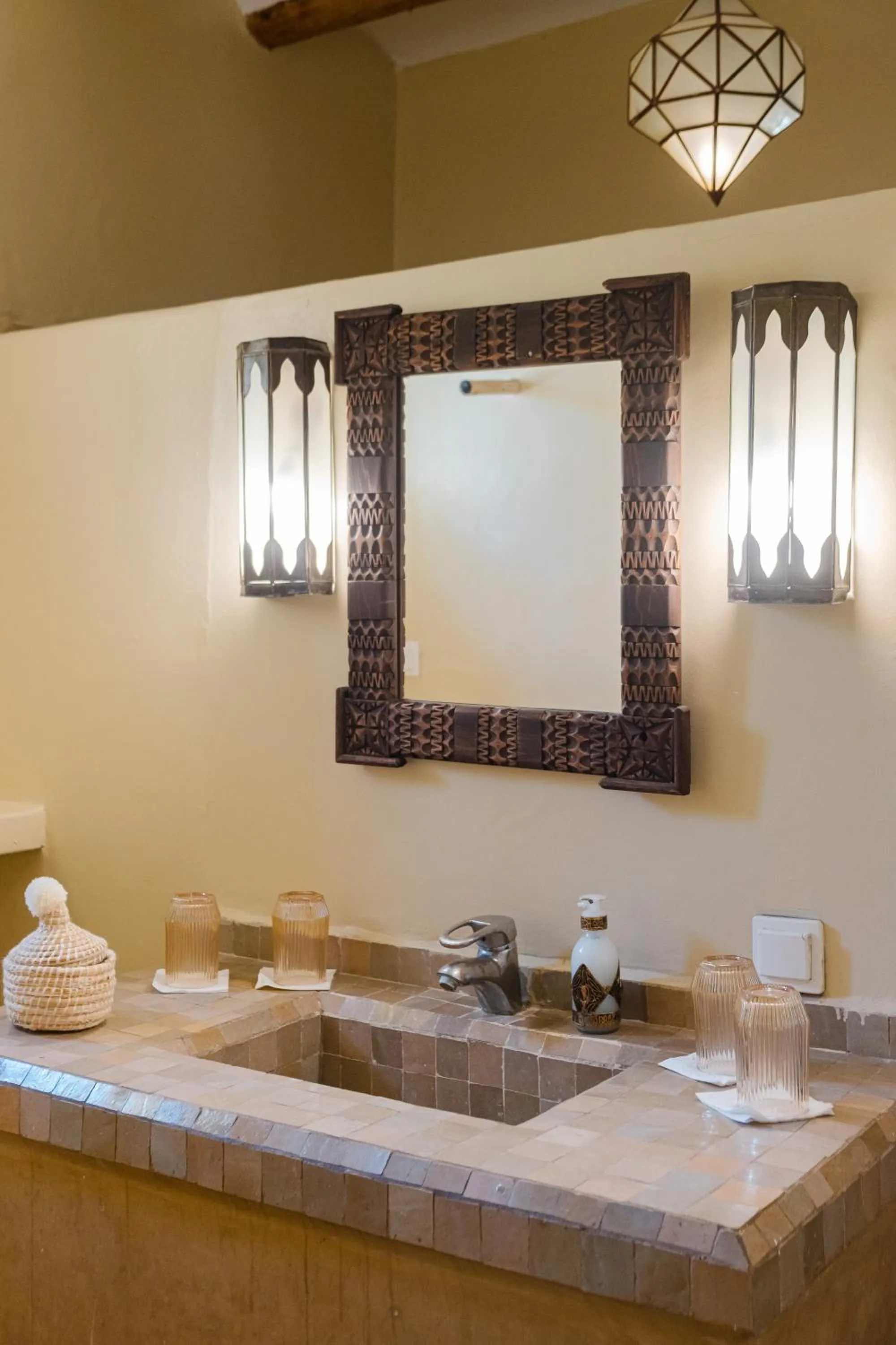 Bathroom in Hôtel Dar 55 - Berber House - Boutique Hôtel