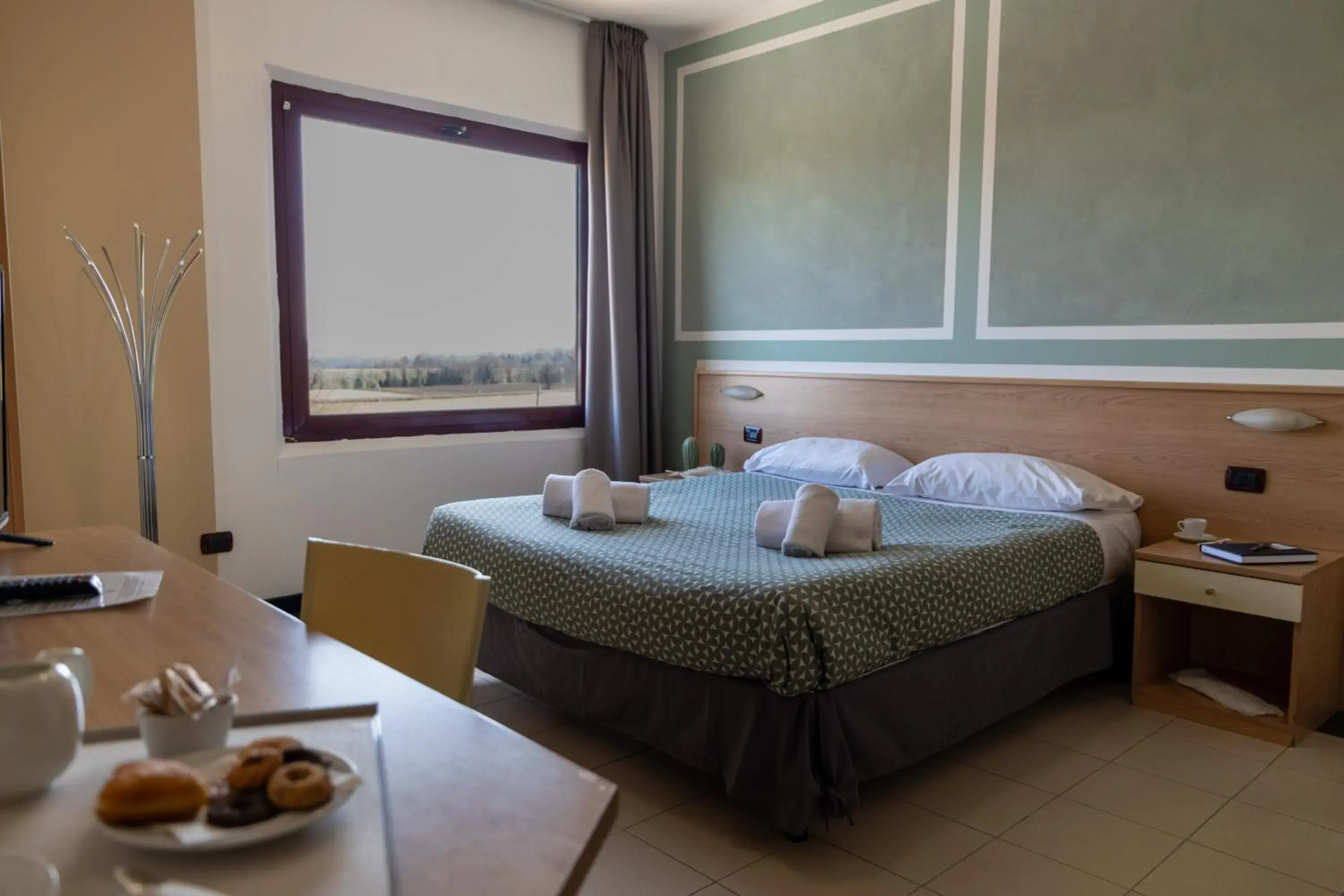 Bed in Hotel Ayri Bed in Hotel Ayri