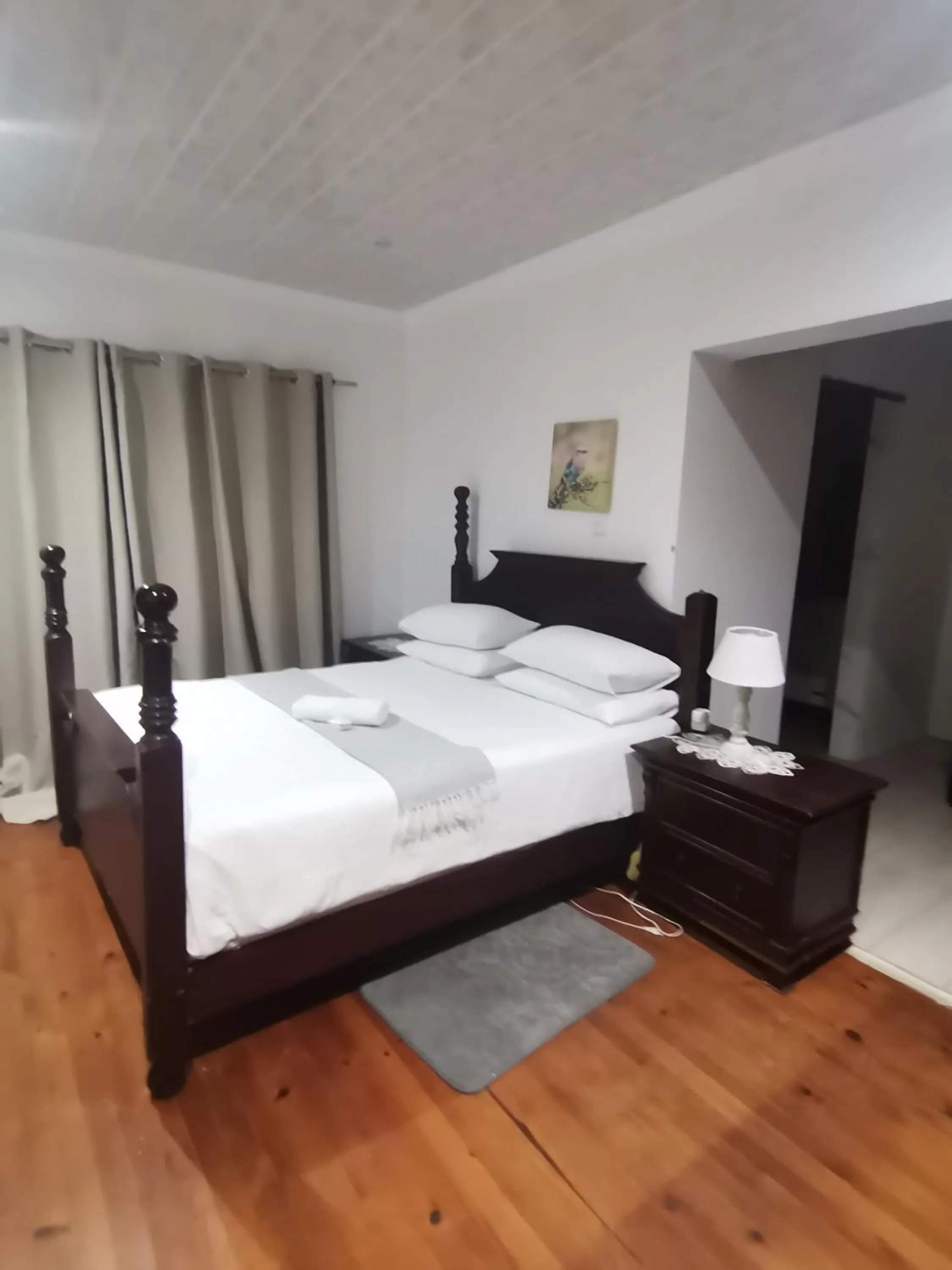 Bed in Palm Tree BnB