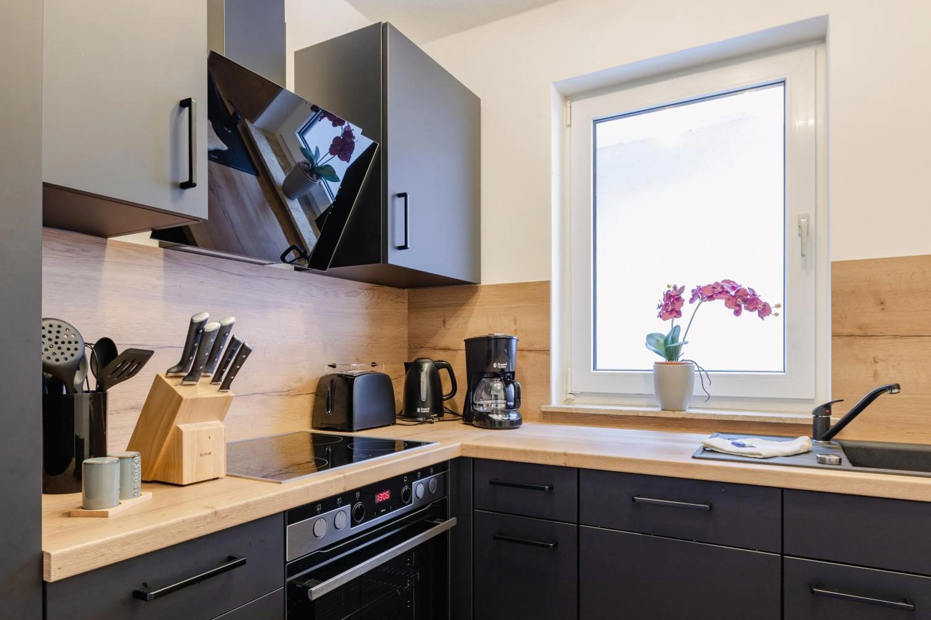 kitchen in Alex & Rine - Pension Zum Alten Strom