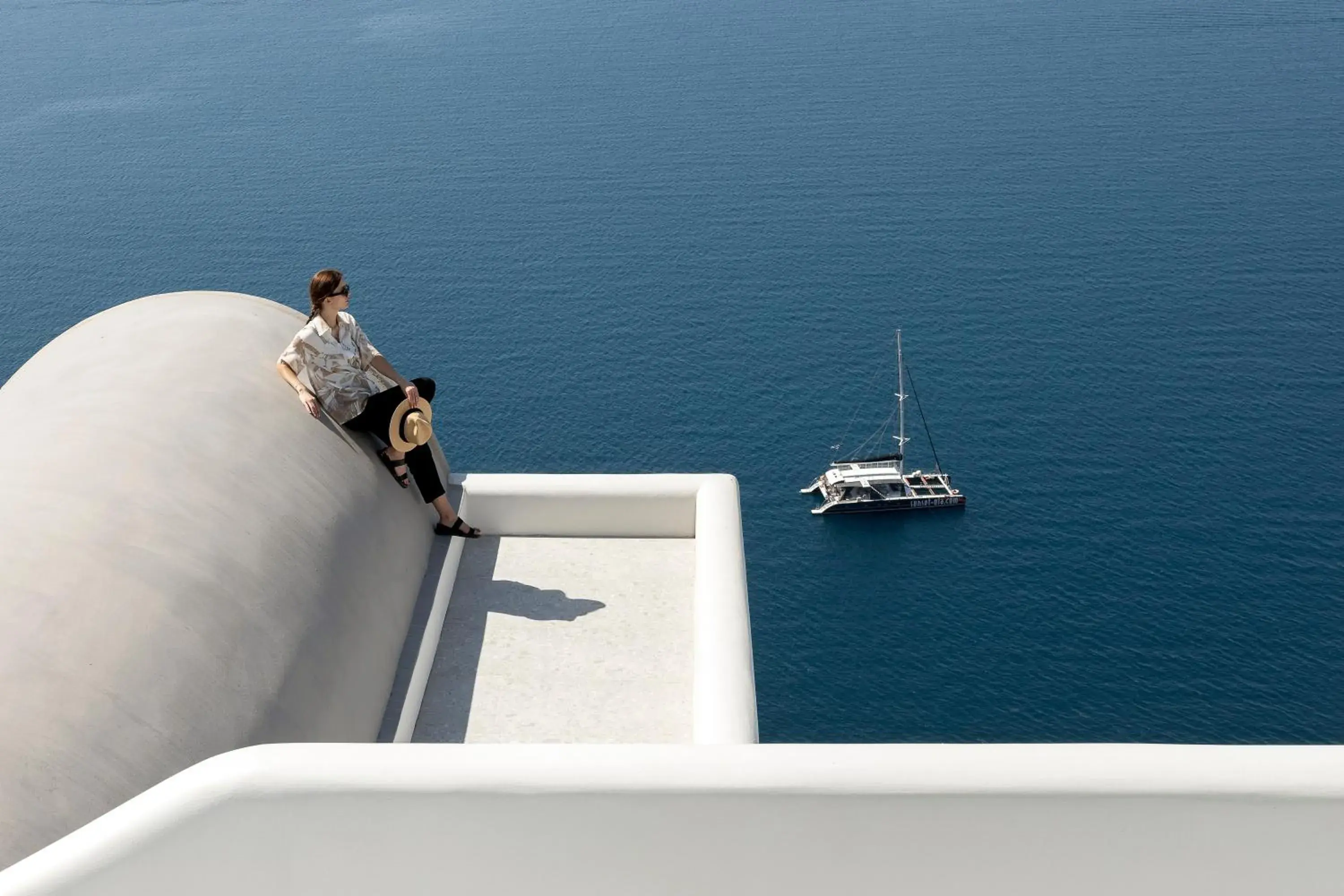 Sea view in Hom Santorini Sea view in Hom Santorini