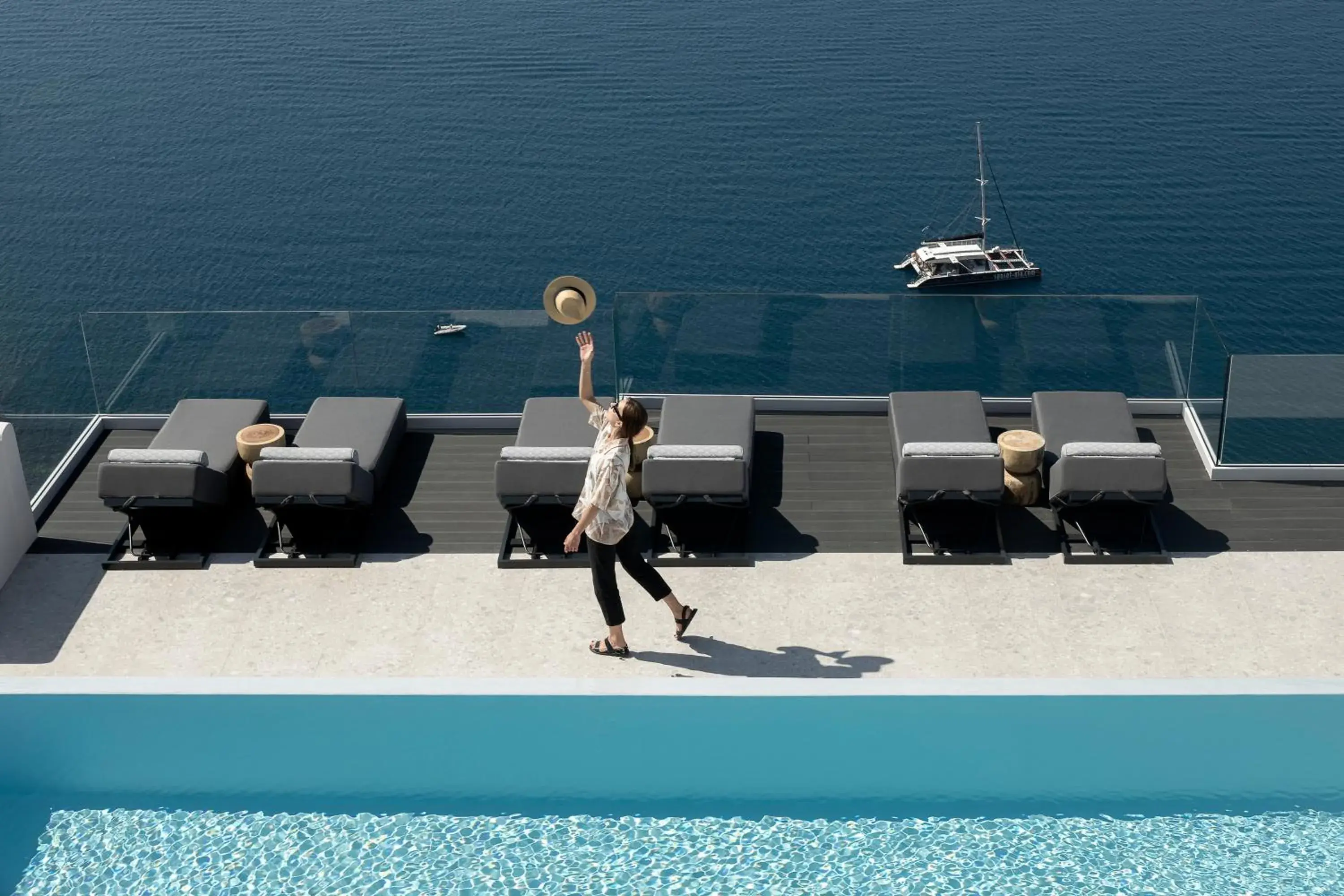 Sea view in Hom Santorini Sea view in Hom Santorini