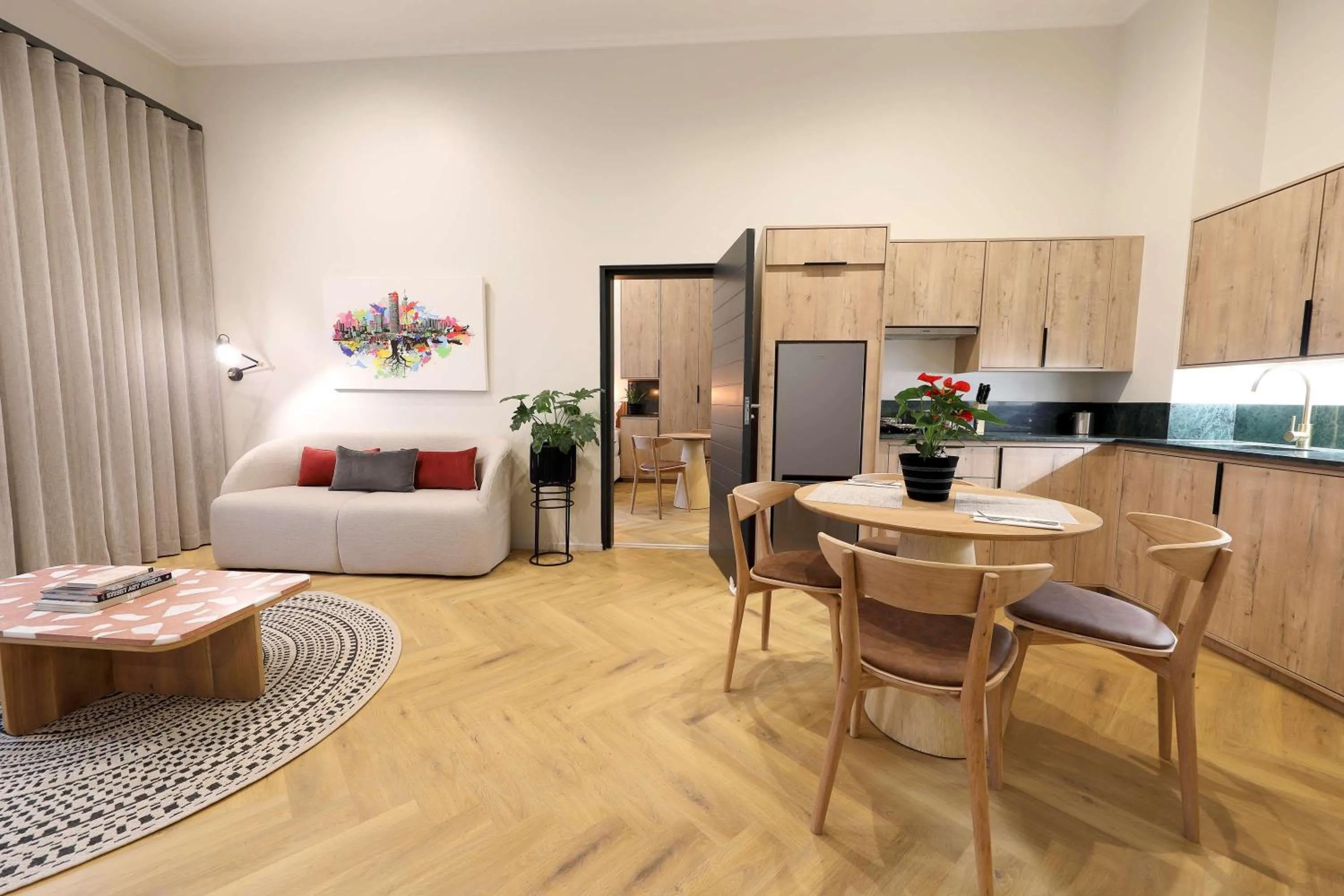 Photo of the whole room in Hyatt House Johannesburg Rosebank