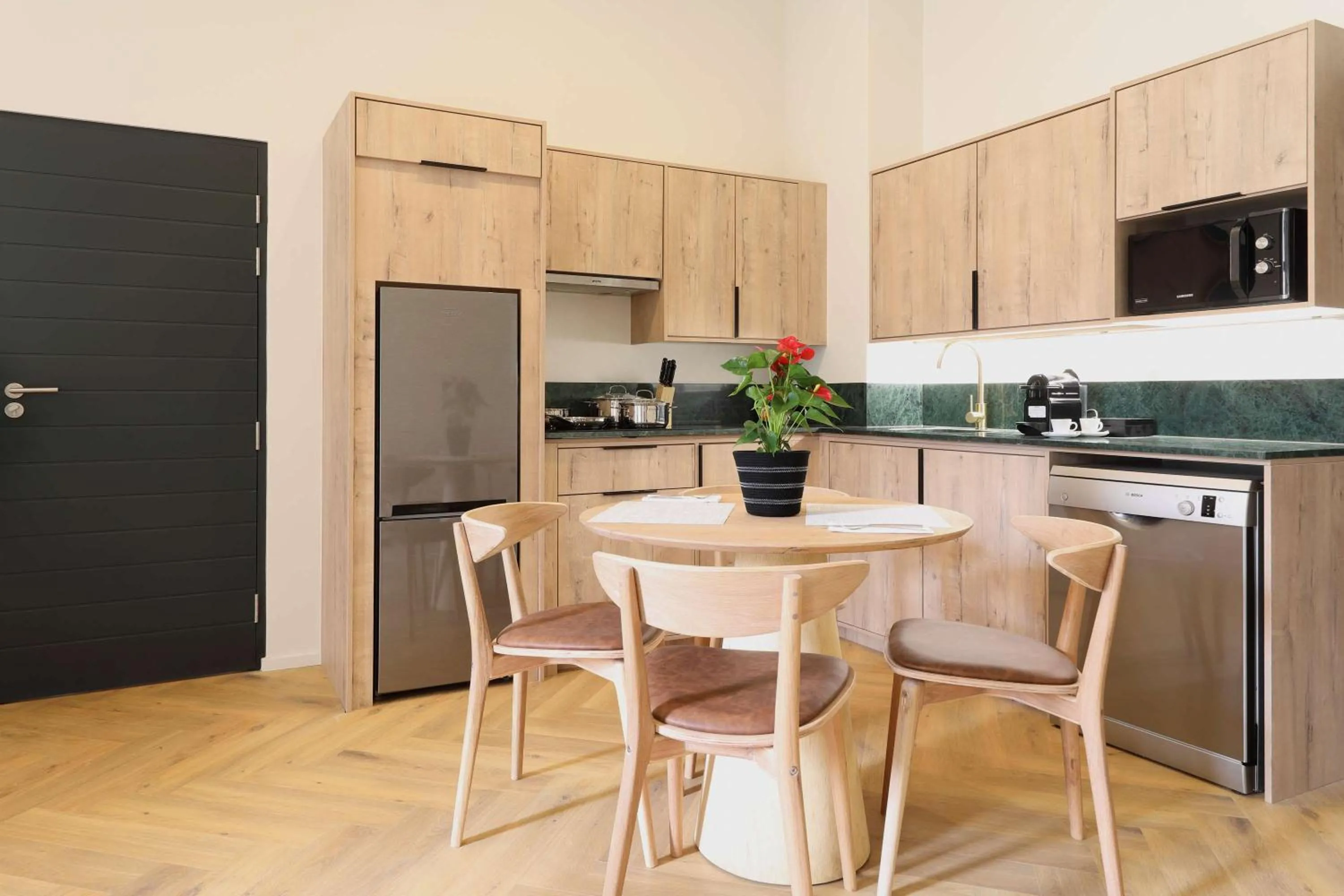 Kitchen or kitchenette in Hyatt House Johannesburg Rosebank