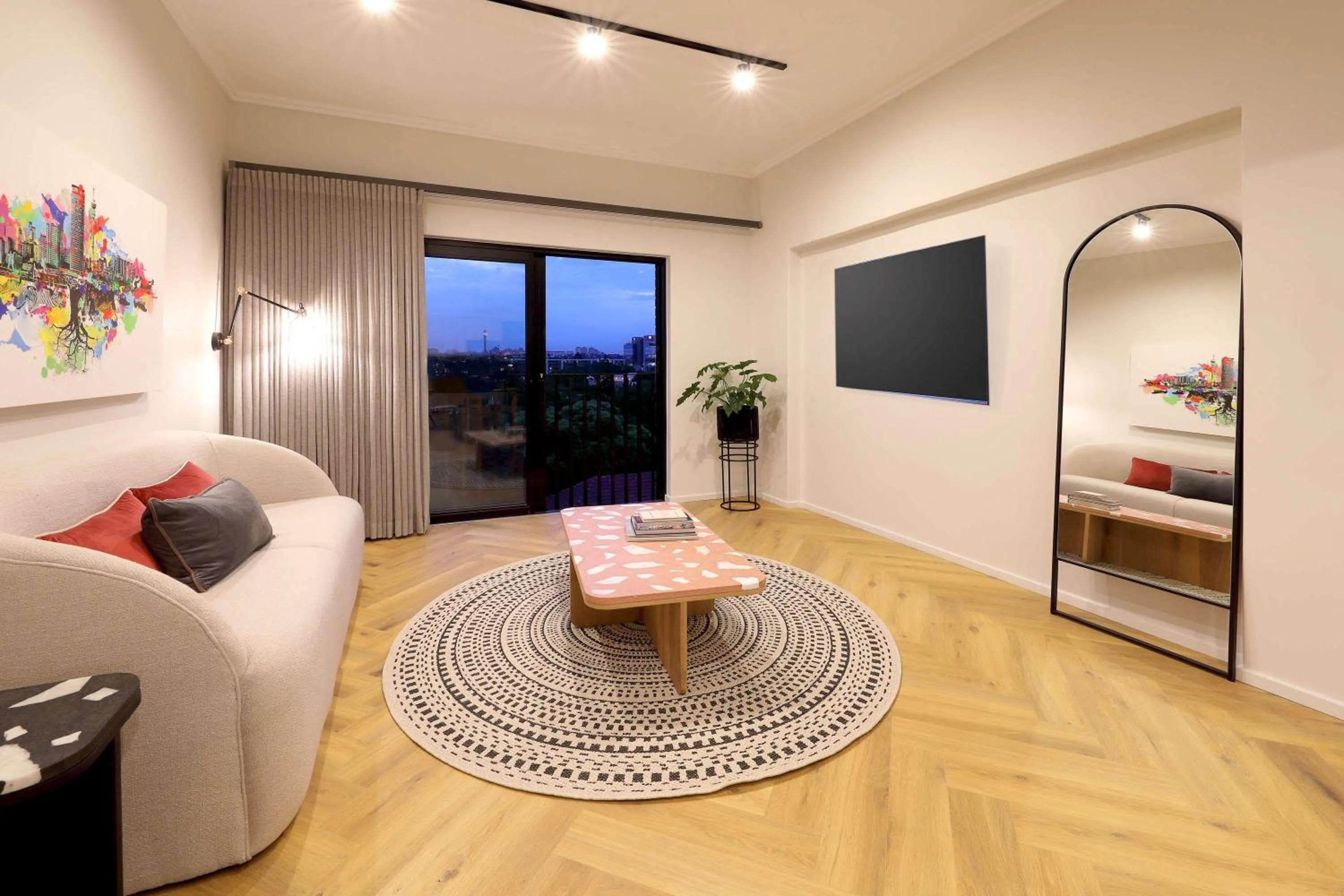 Photo of the whole room in Hyatt House Johannesburg Rosebank