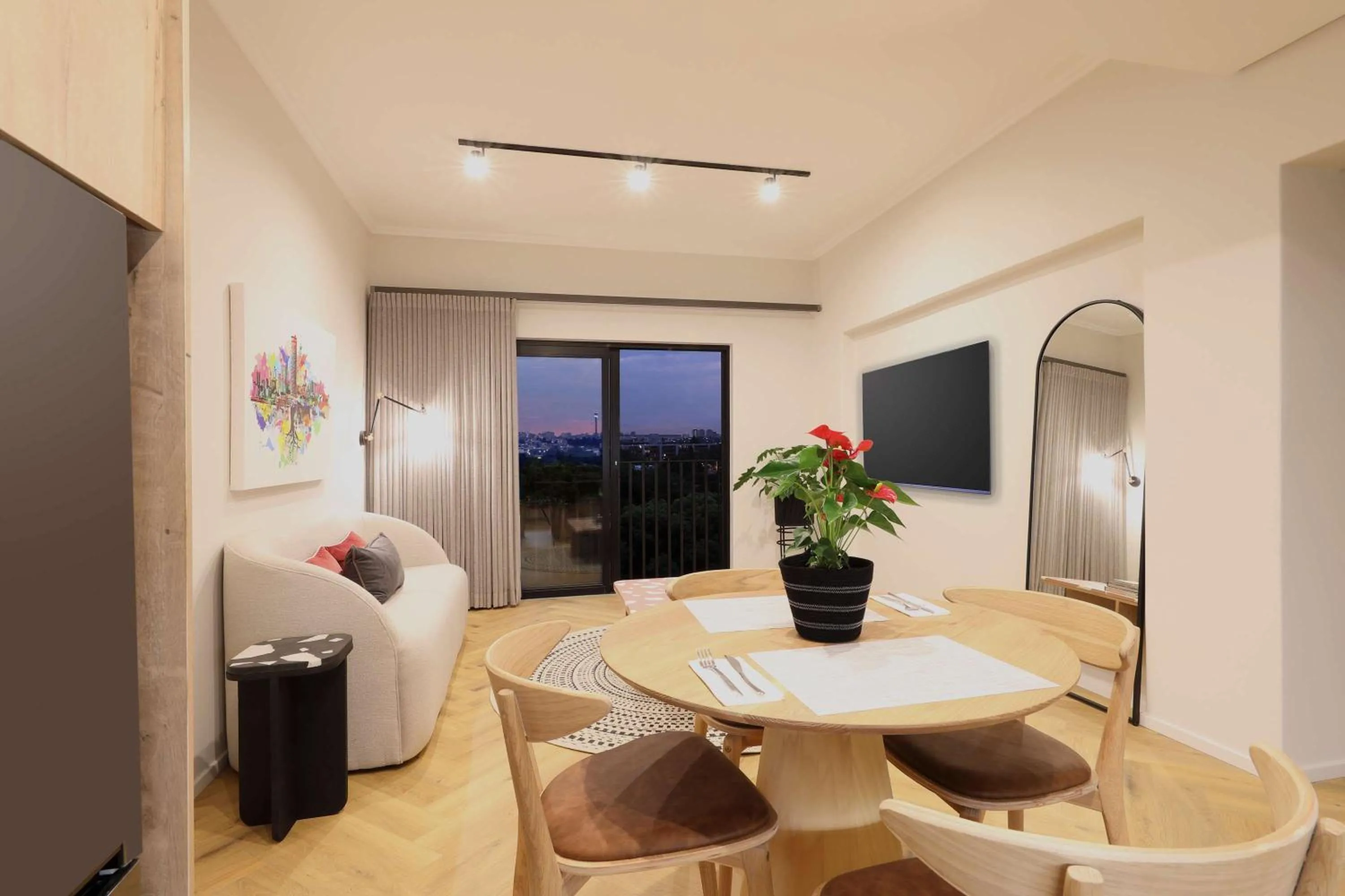 Photo of the whole room in Hyatt House Johannesburg Rosebank