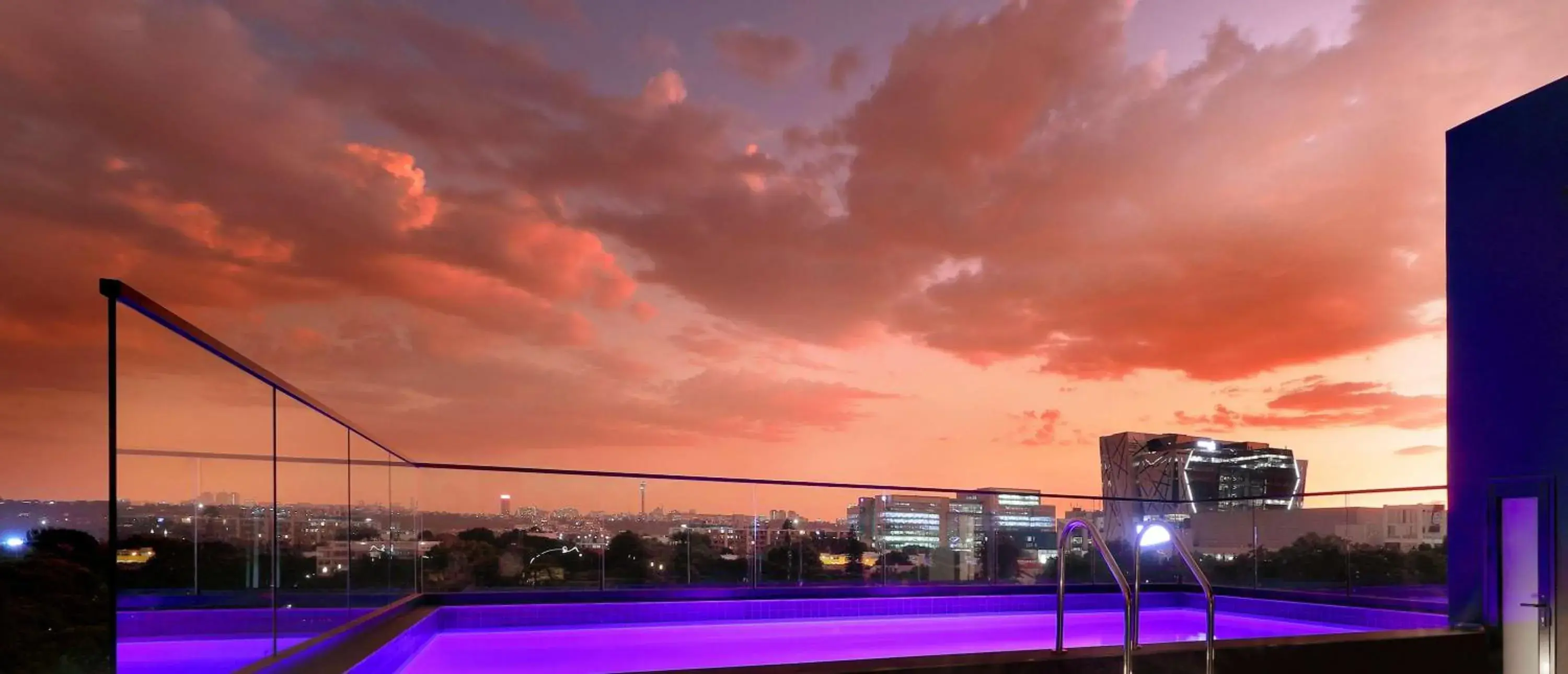 Swimming pool in Hyatt House Johannesburg Rosebank Swimming pool in Hyatt House Johannesburg Rosebank