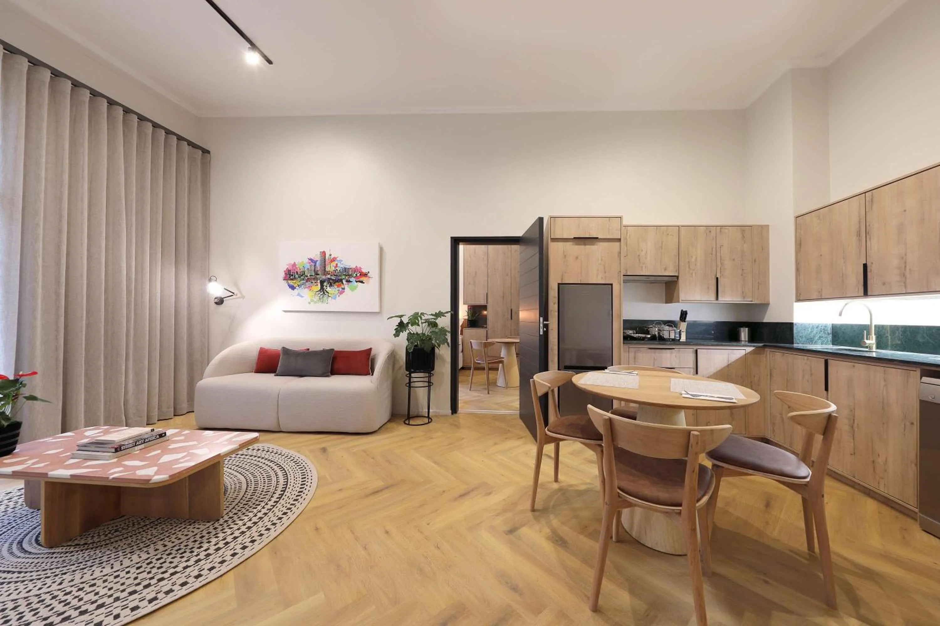 Photo of the whole room, Bed in Hyatt House Johannesburg Rosebank