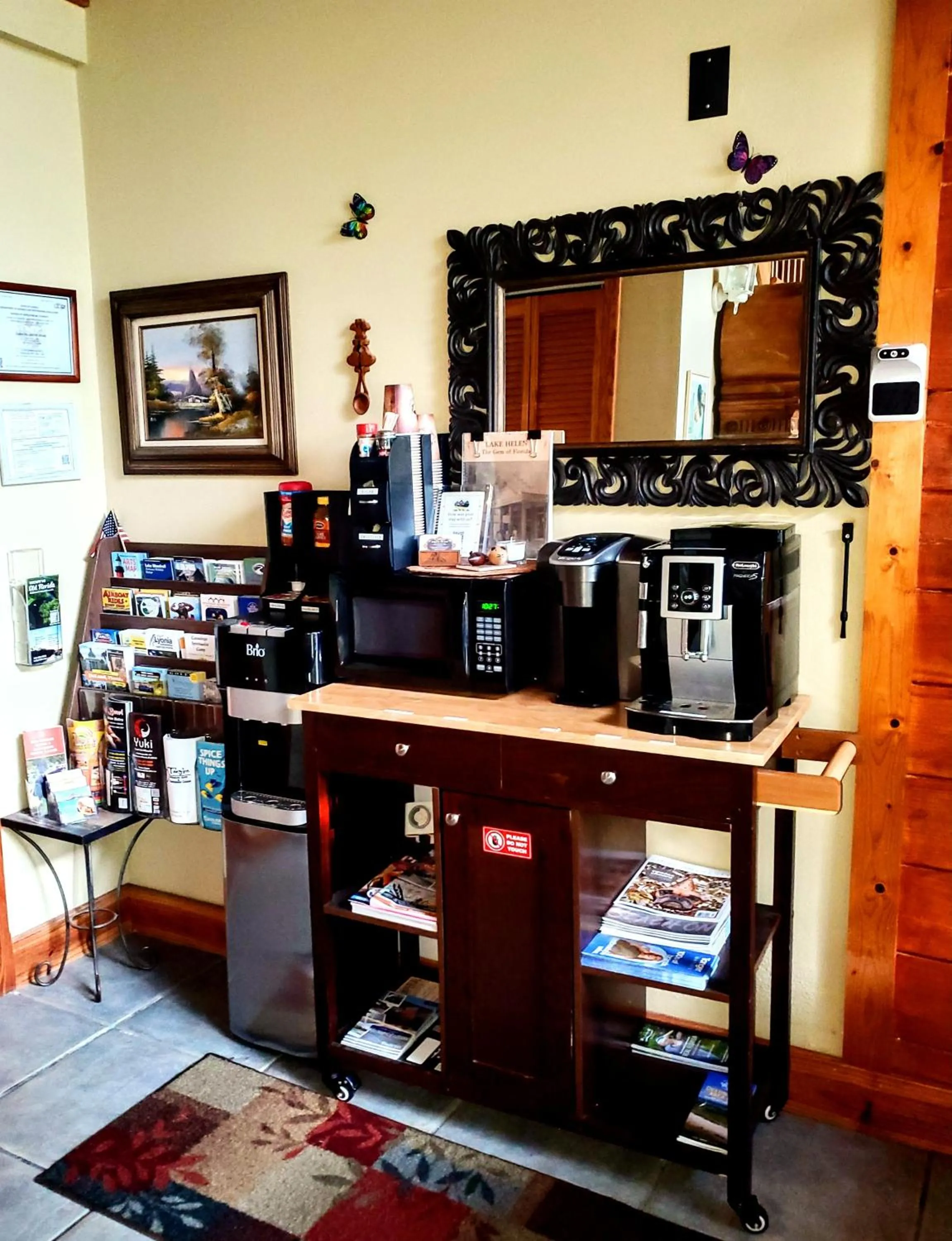 Coffee/tea facilities in Cabin On The Lake