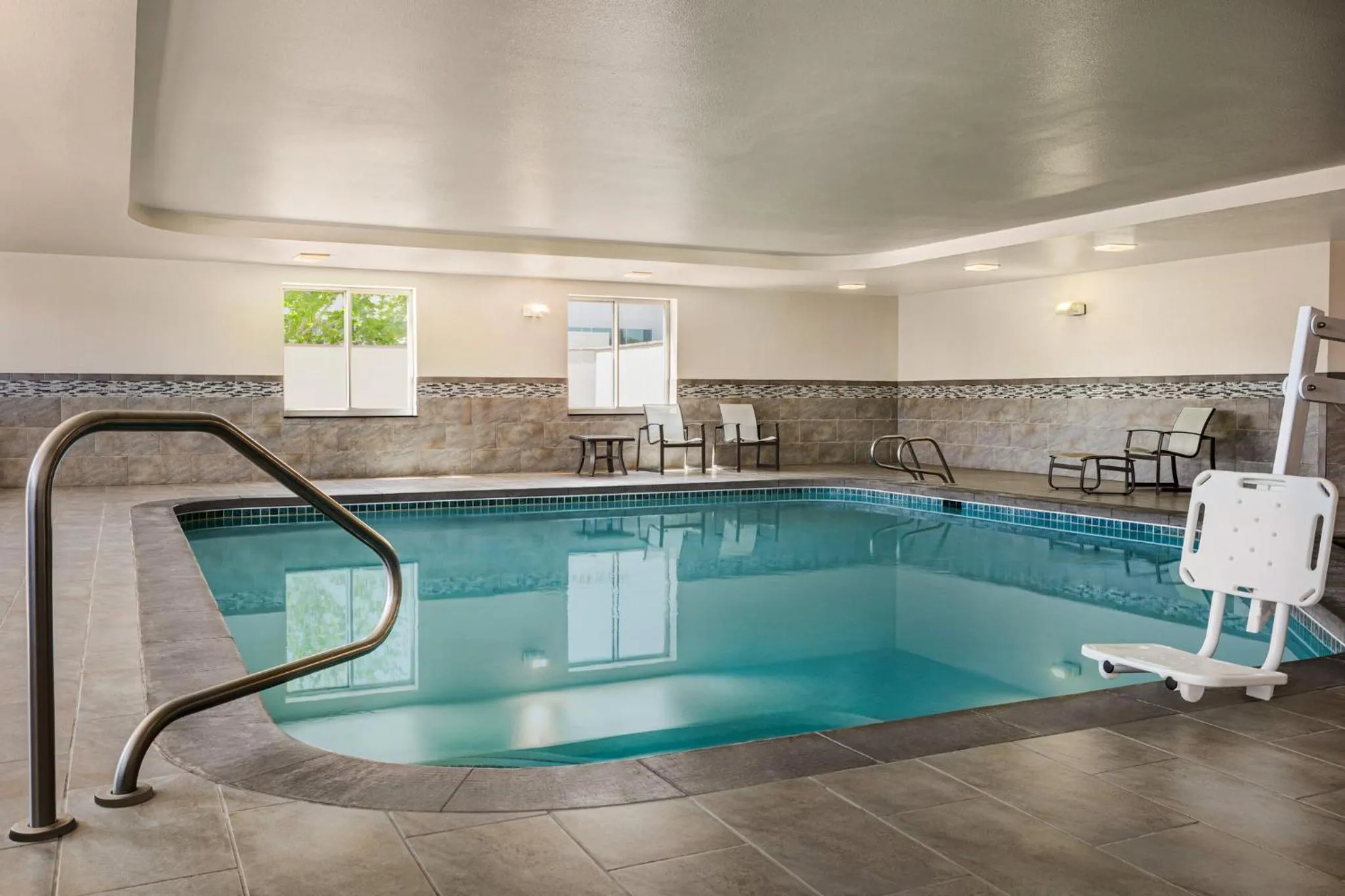 Swimming pool in Holiday Inn Express & Suites Colorado Springs Central by IHG
