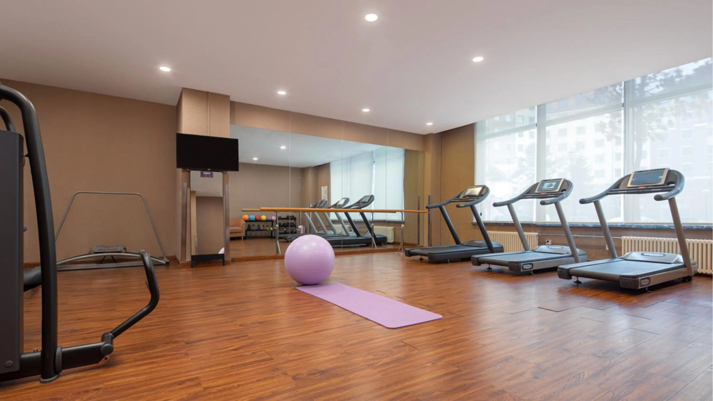 Fitness centre/facilities in Holiday Inn Express Changbaishan by IHG