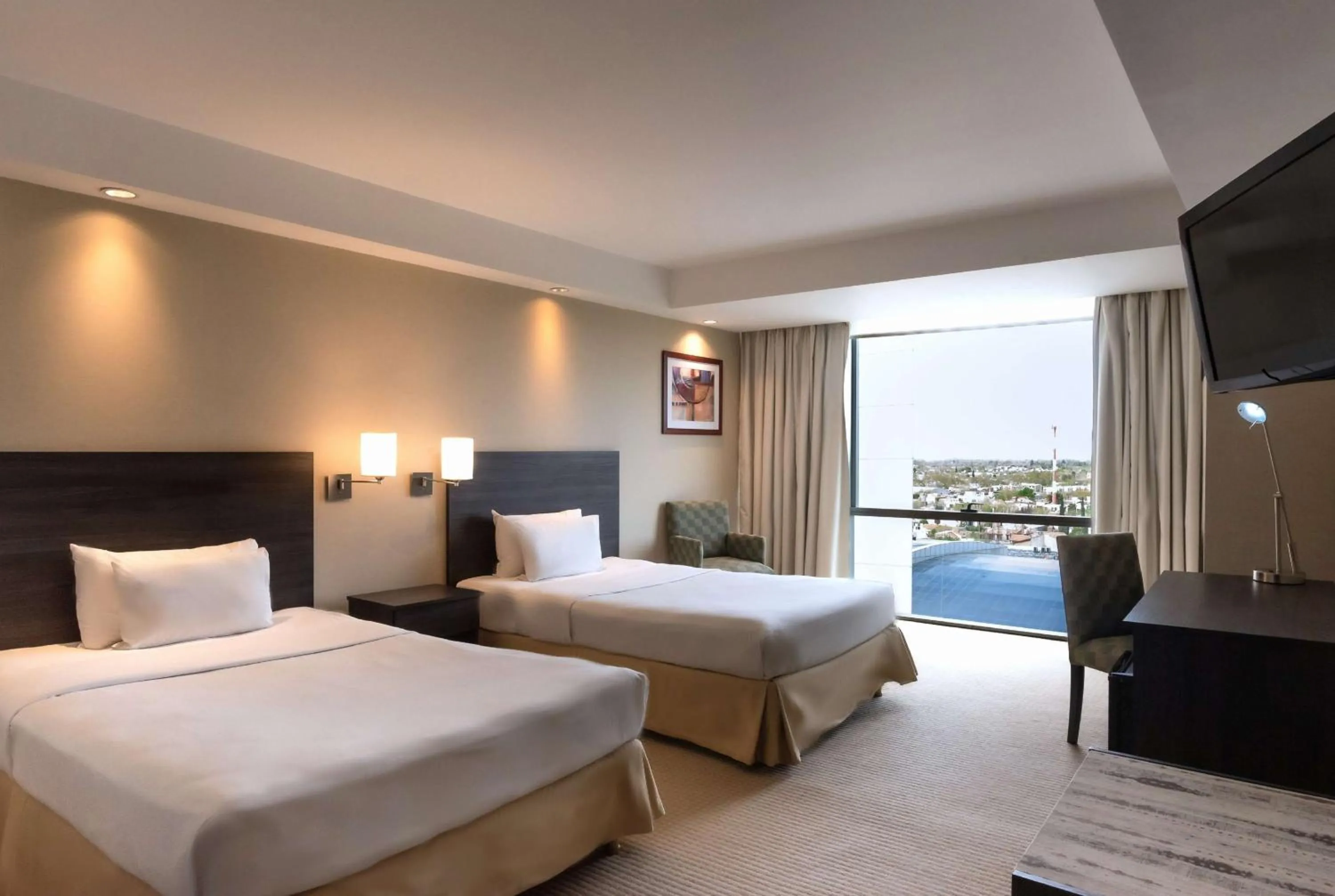 Bed in Hilton Mendoza