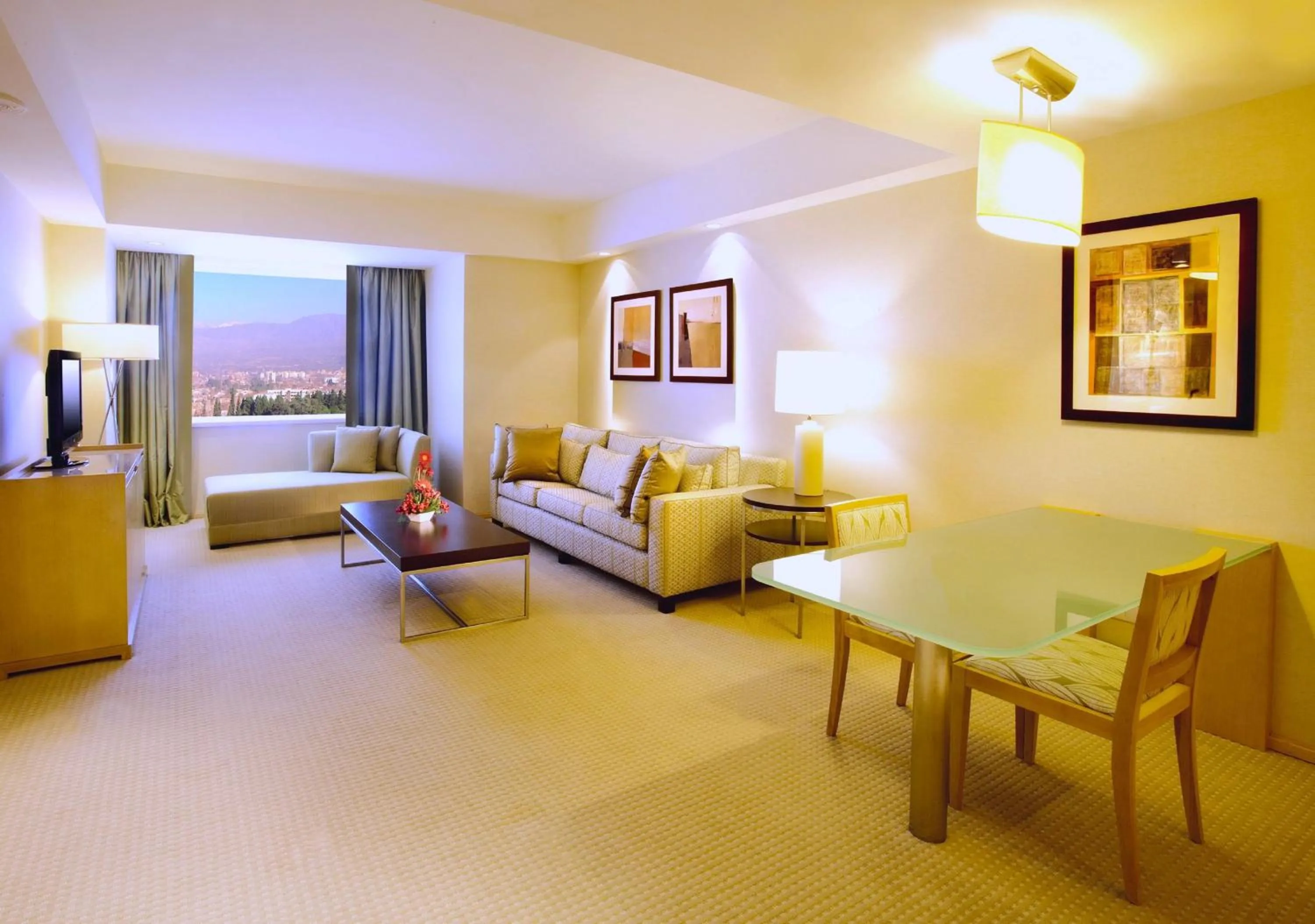 Living room in Hilton Mendoza