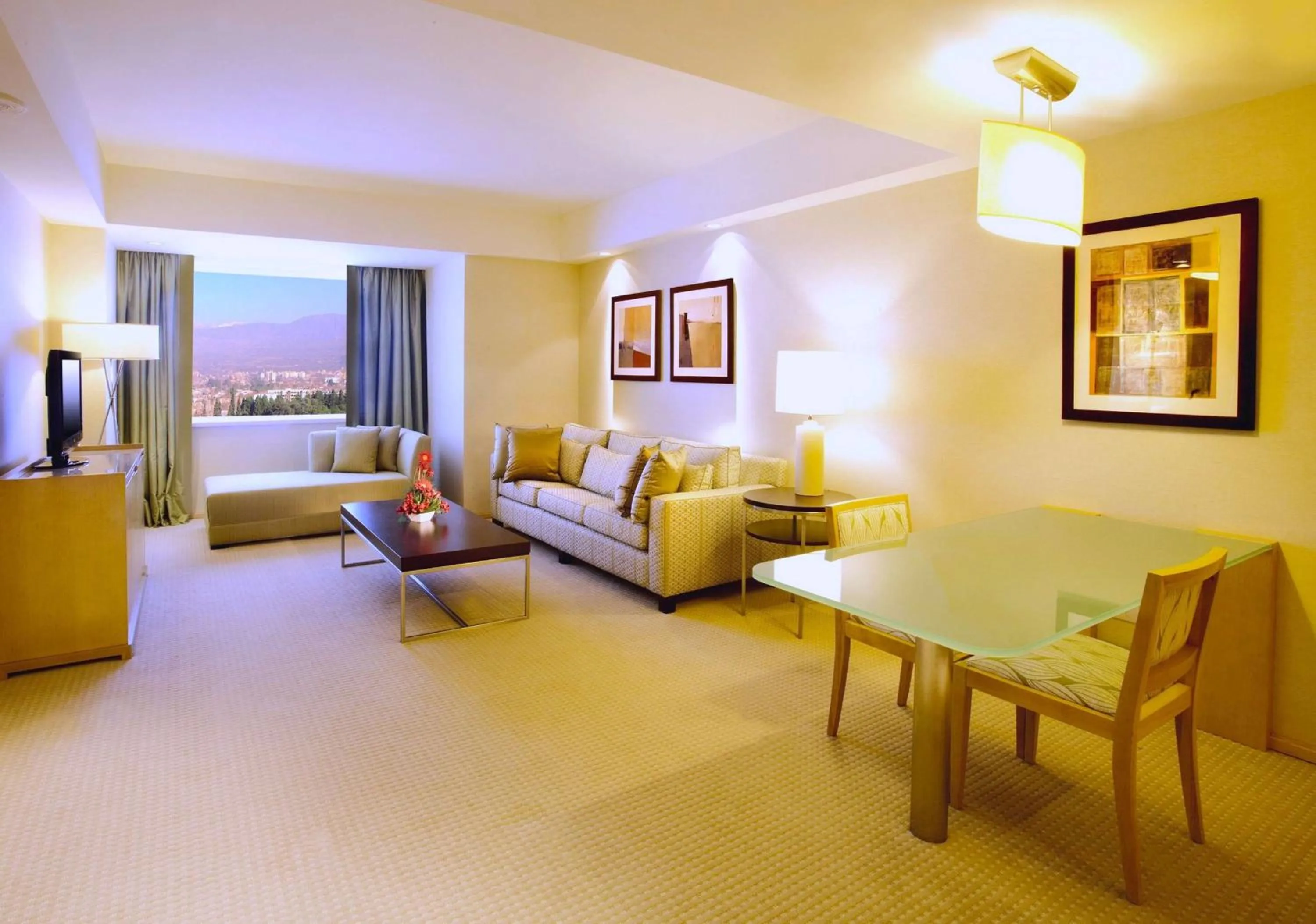 Living room in Hilton Mendoza