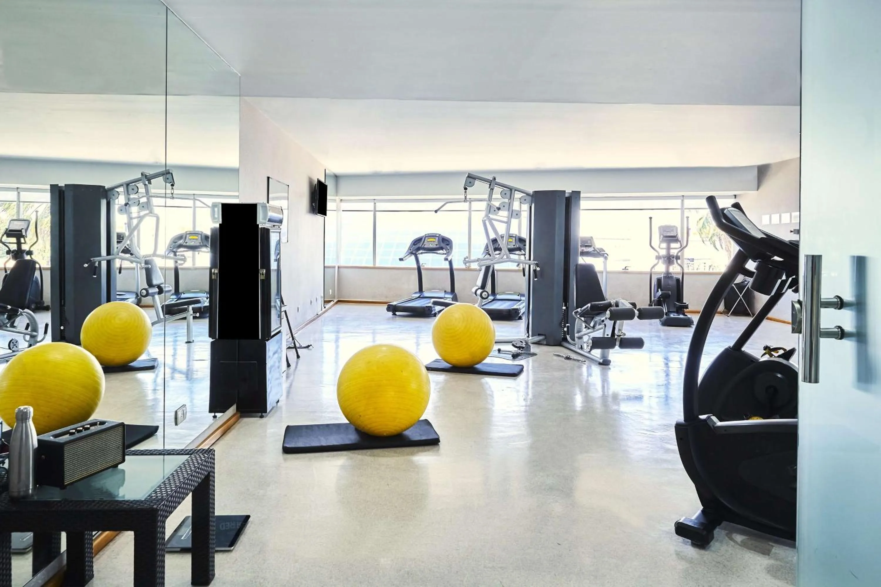 Fitness centre/facilities in Hilton Mendoza