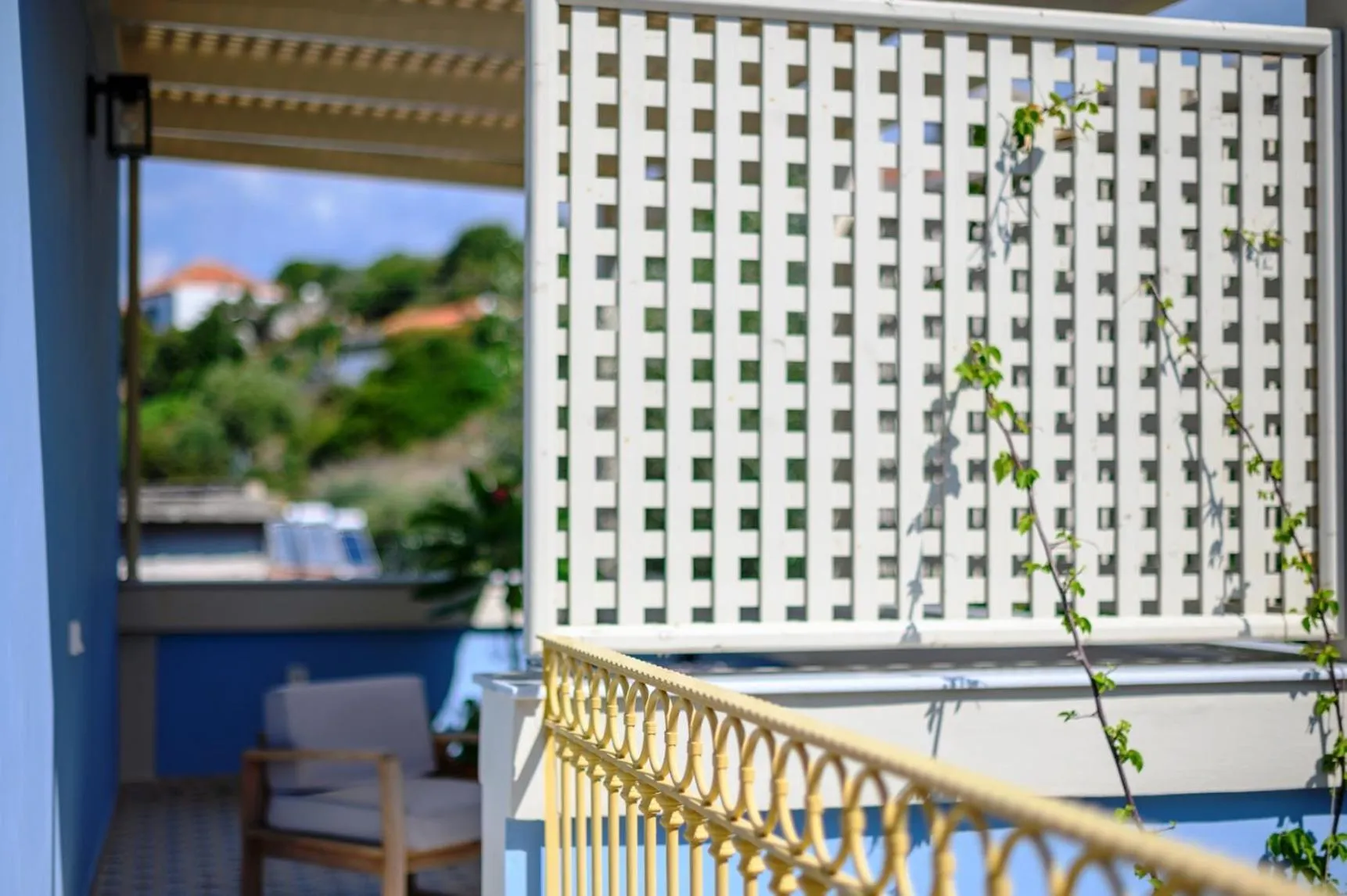Balcony/Terrace in Blue Sky House