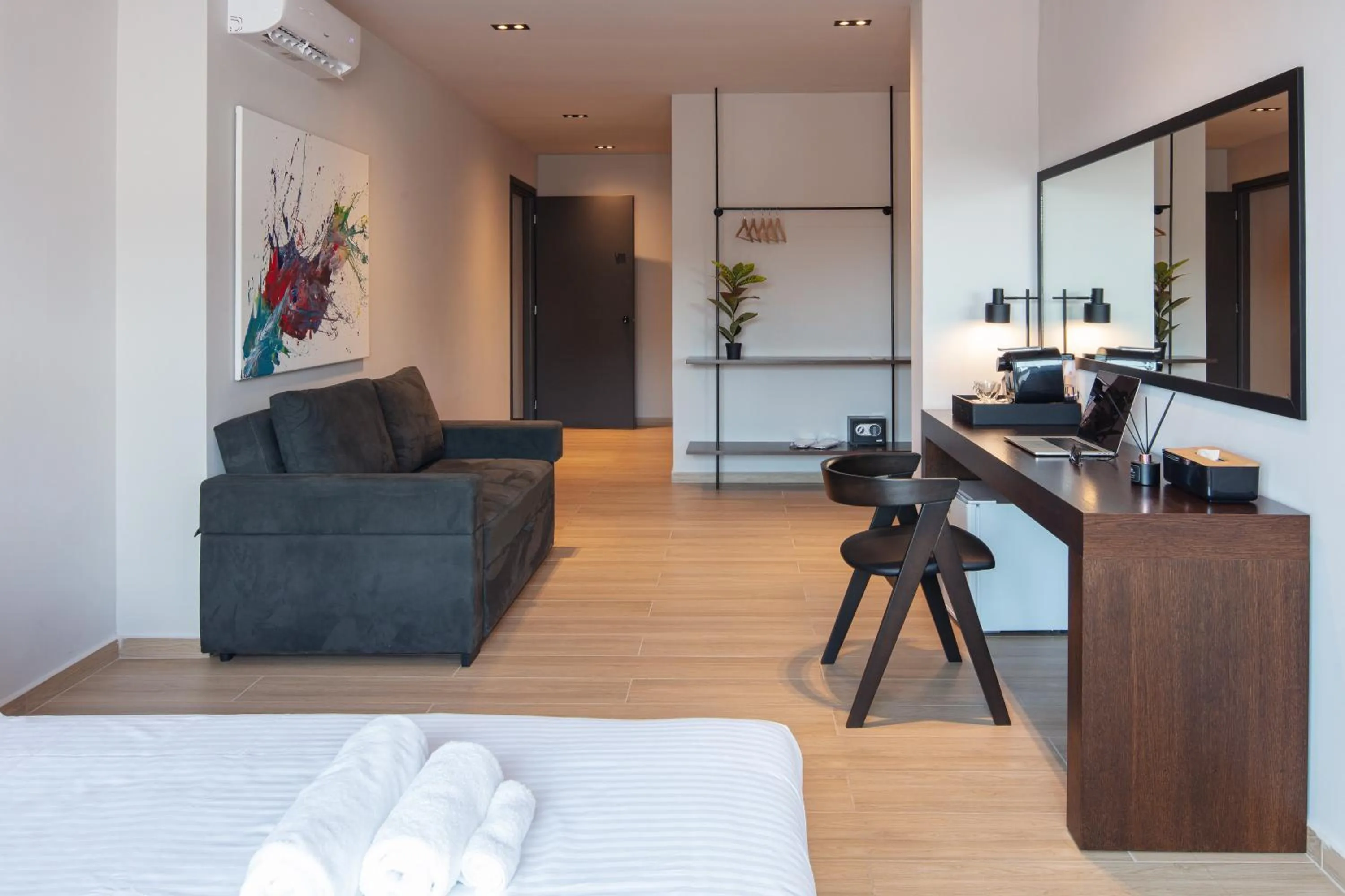 Bedroom in Athens Tower