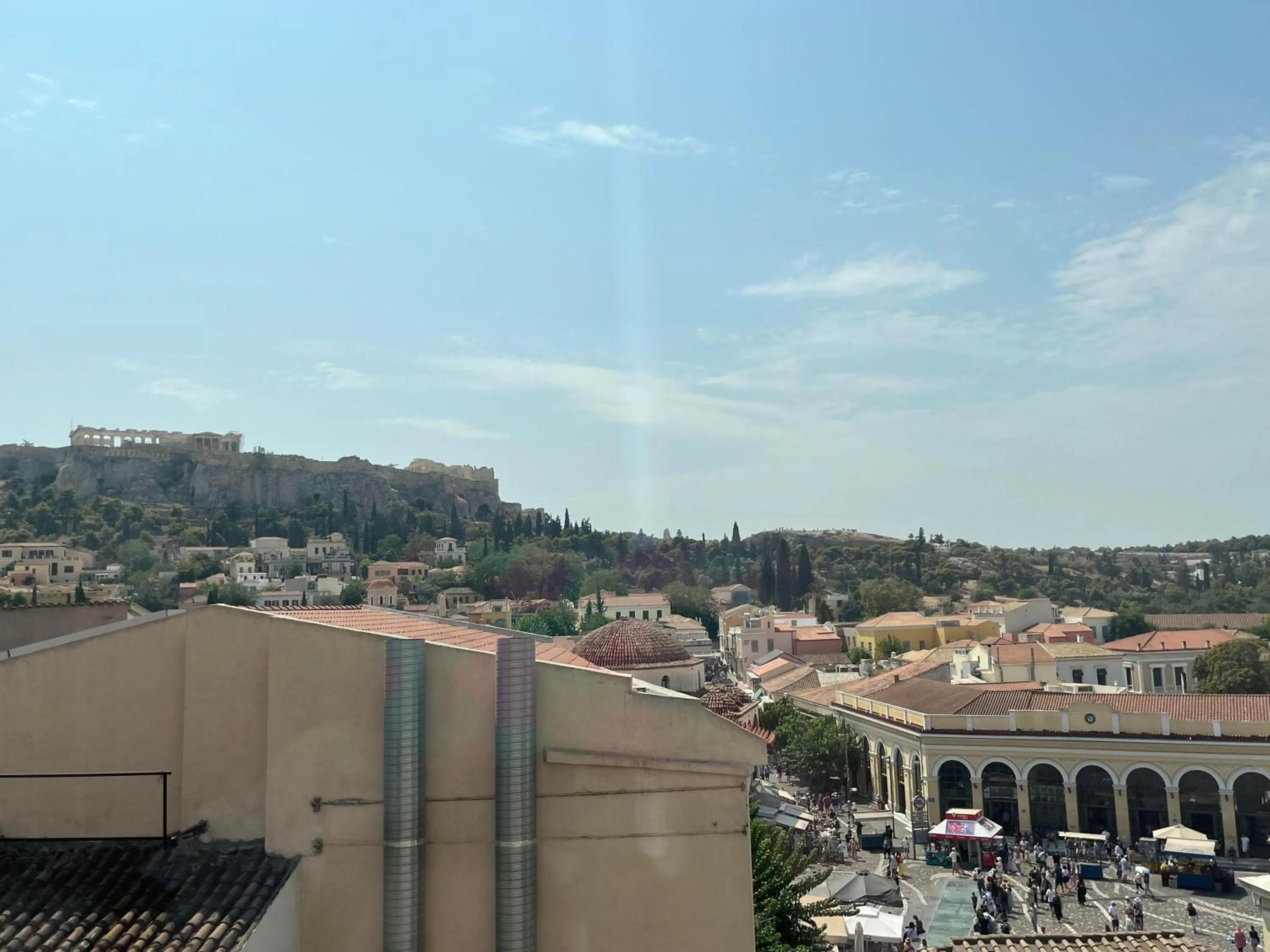 City view in Athens Tower