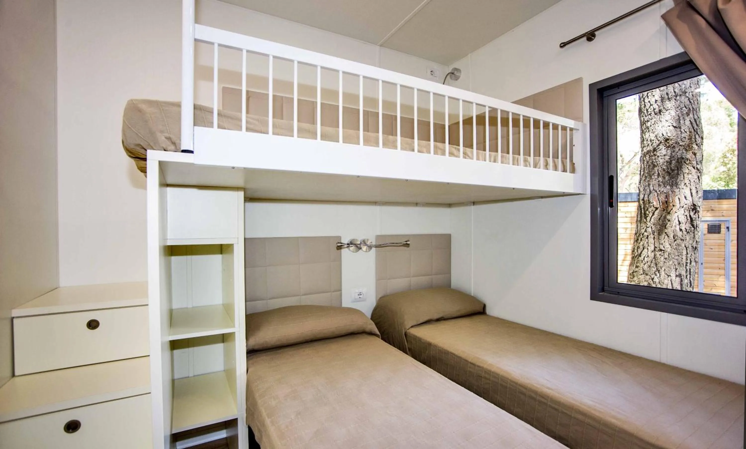 Bed in Camping Village Santapomata