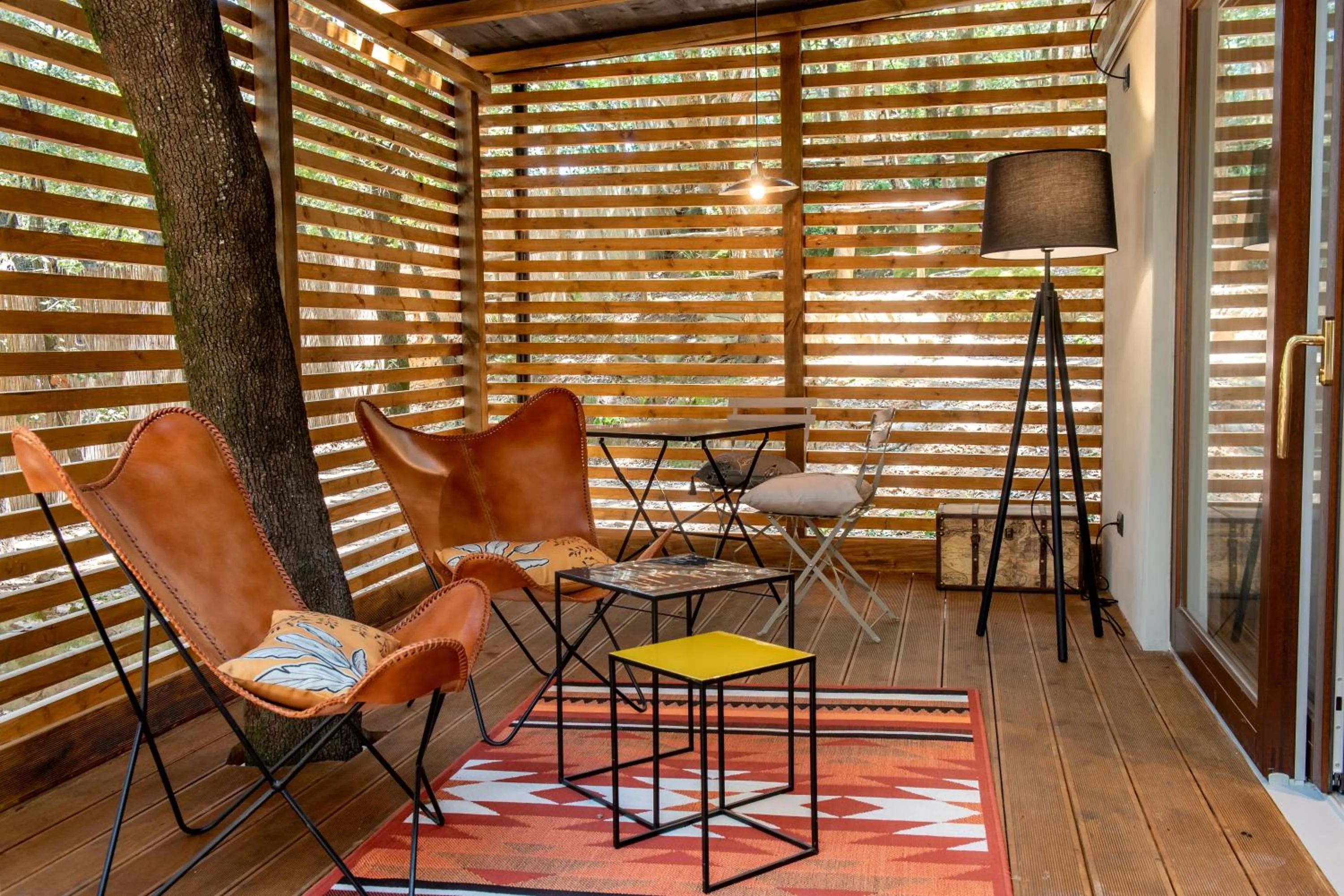 Patio in Camping Village Santapomata