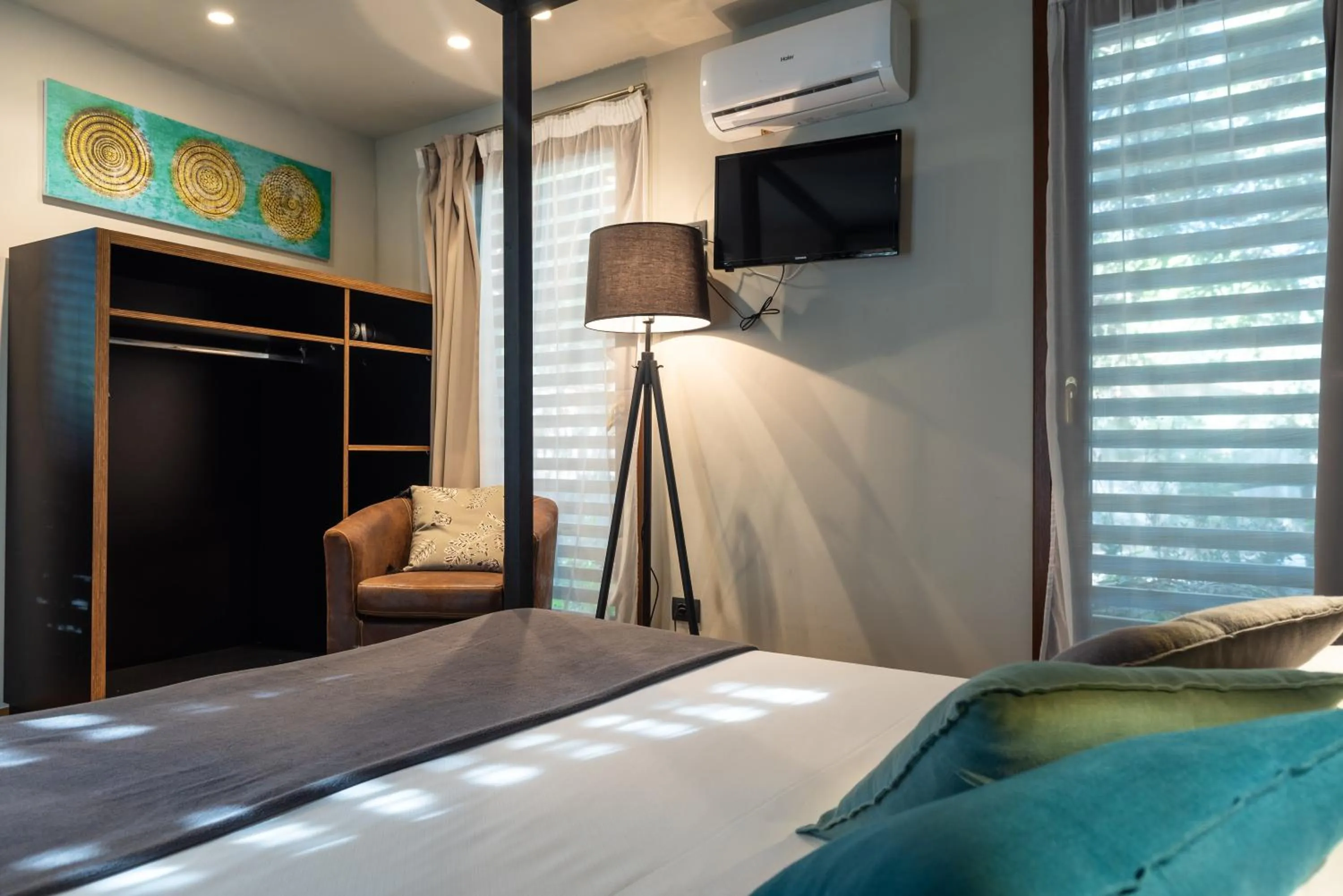 Bed in Camping Village Santapomata