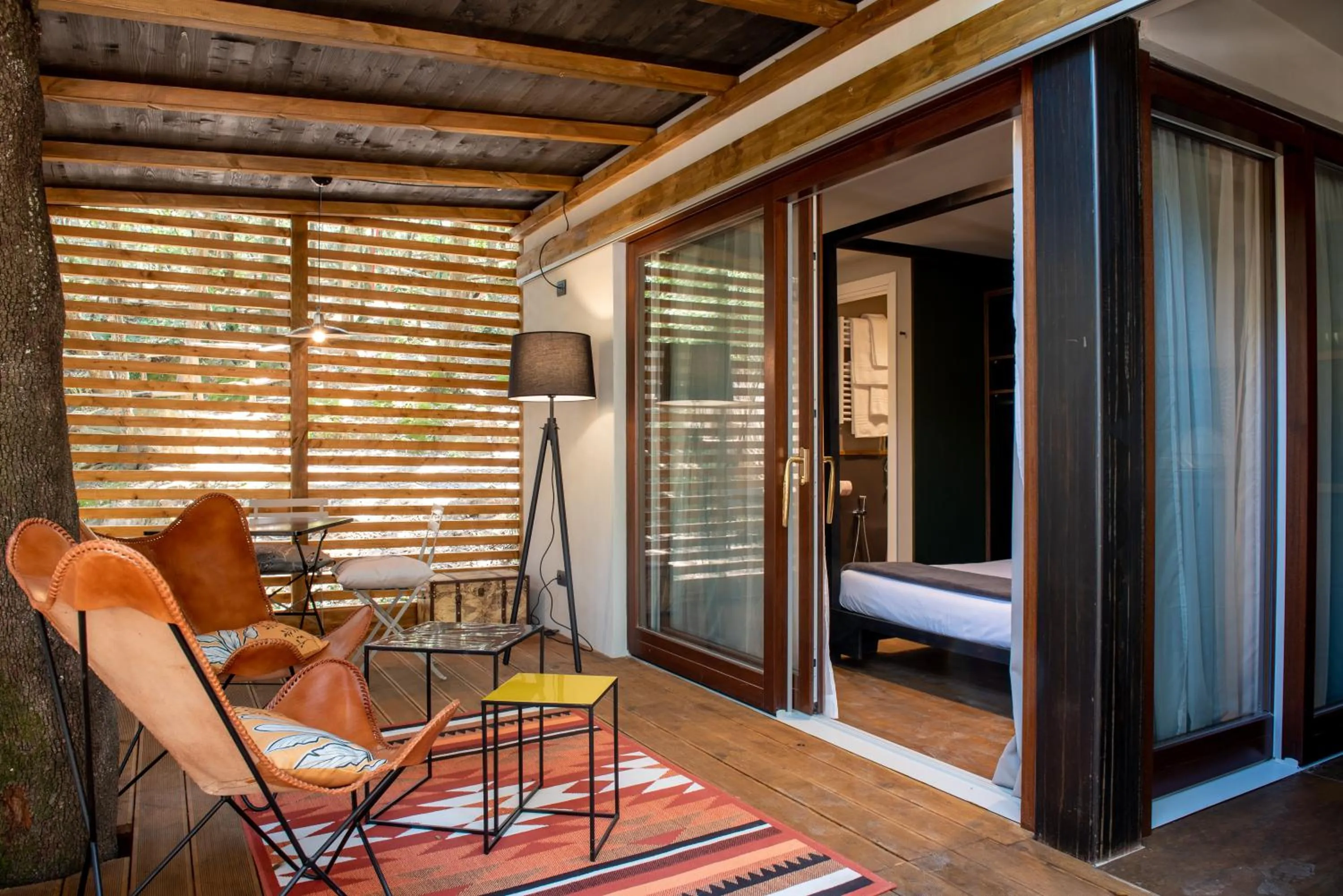 Living room in Camping Village Santapomata