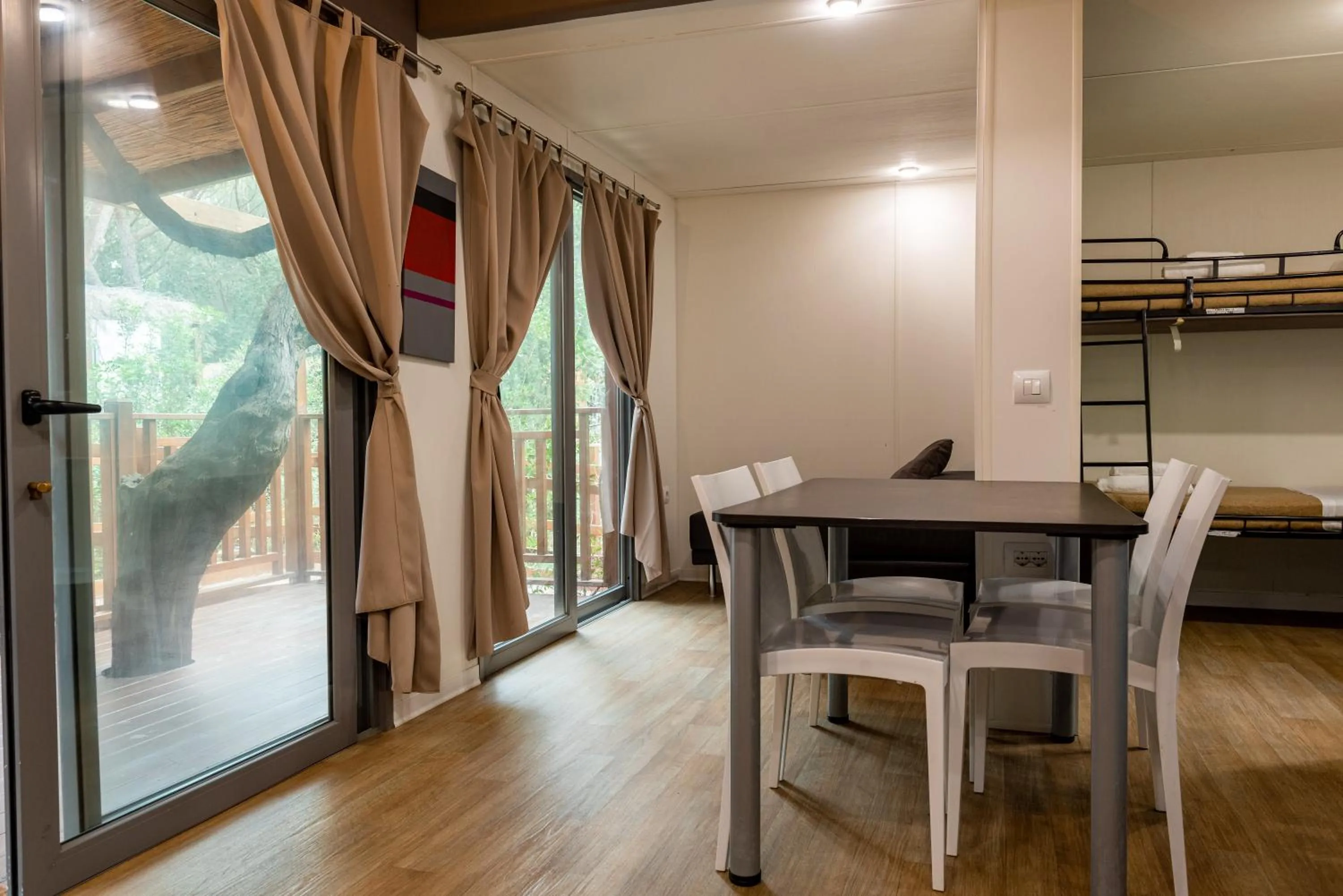 Dining area in Camping Village Santapomata