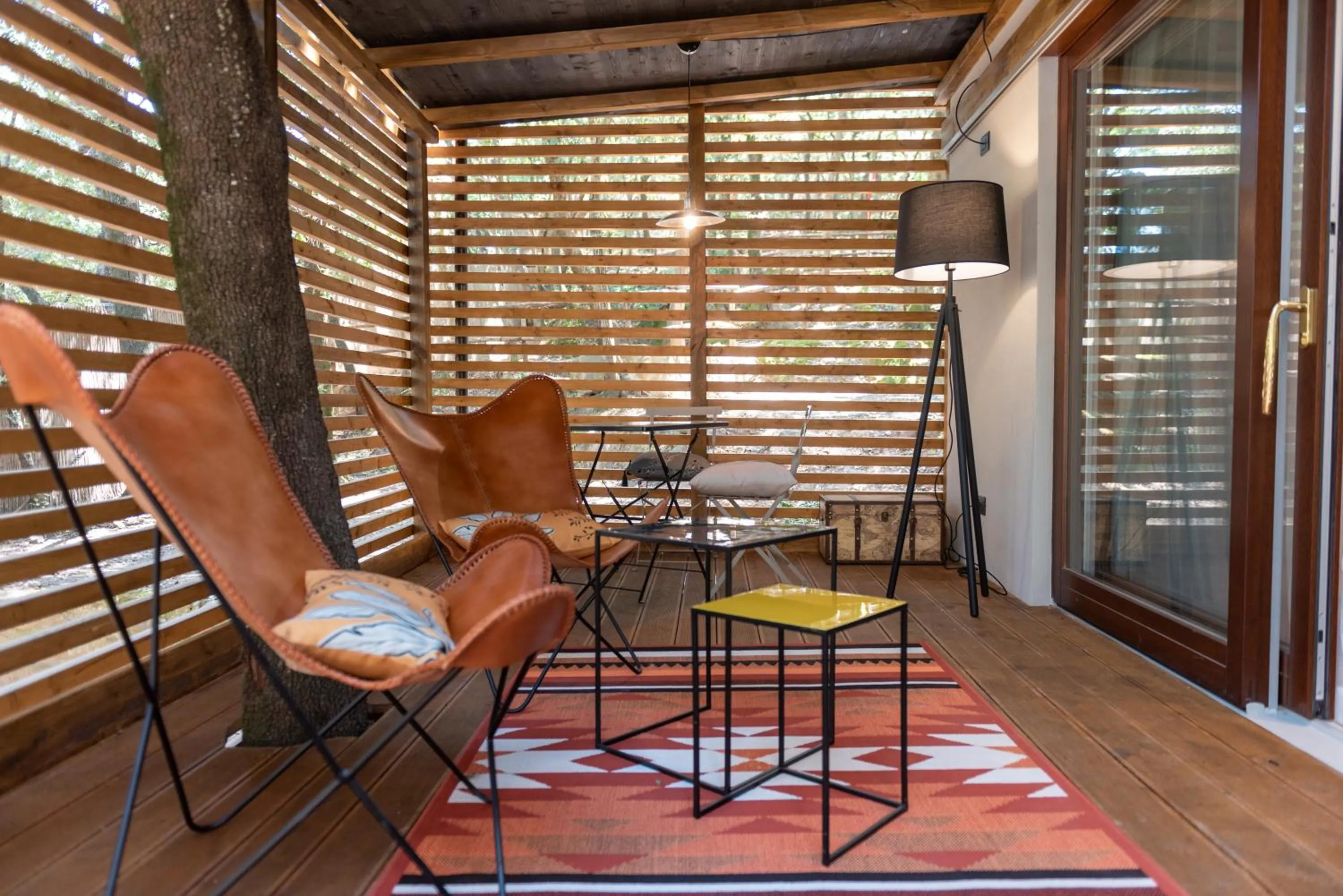 Patio in Camping Village Santapomata