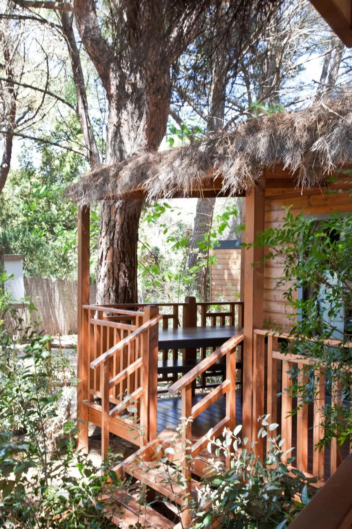 Balcony/Terrace in Camping Village Santapomata