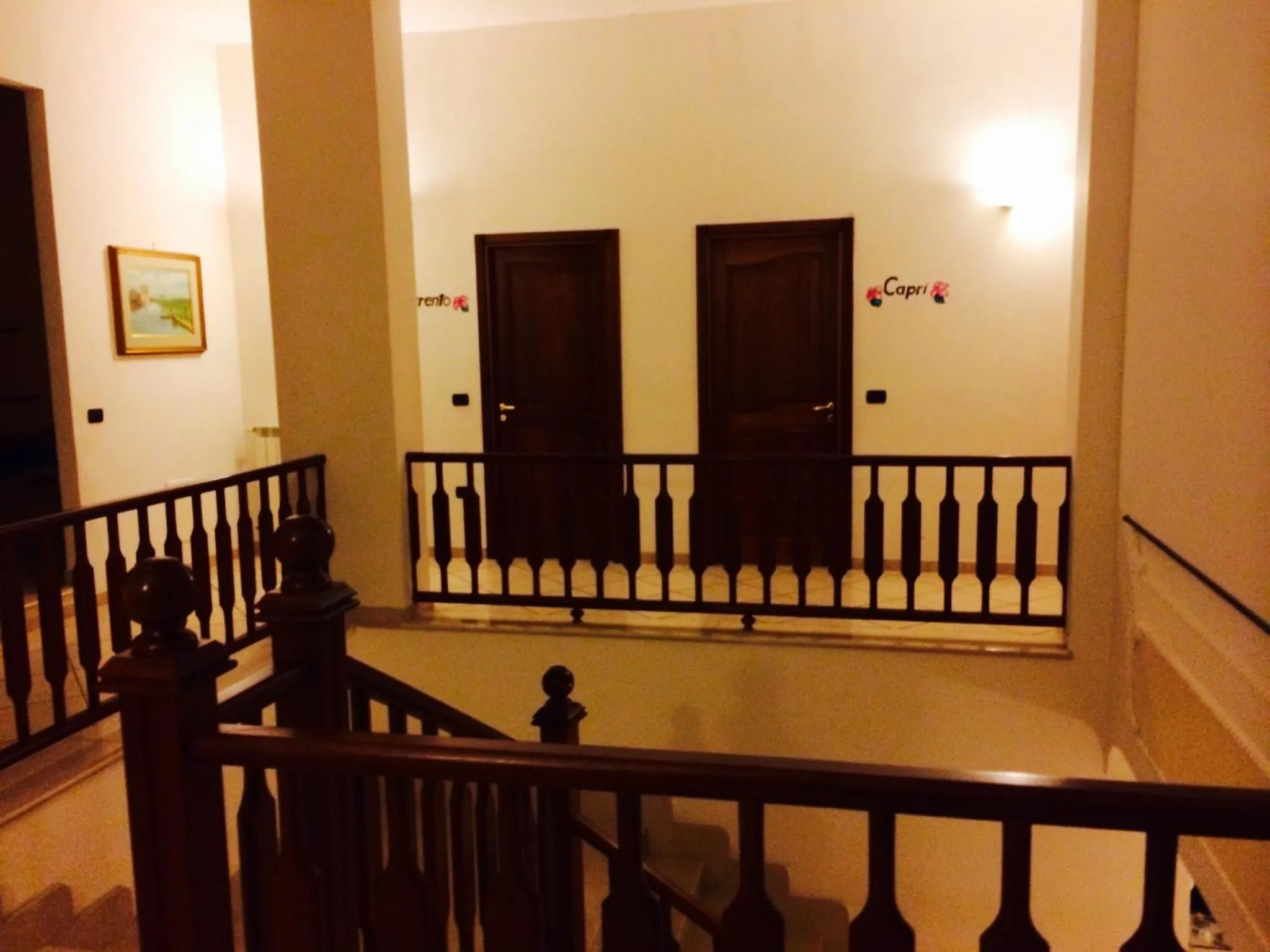 Decorative detail in B&B Villa Nunzia
