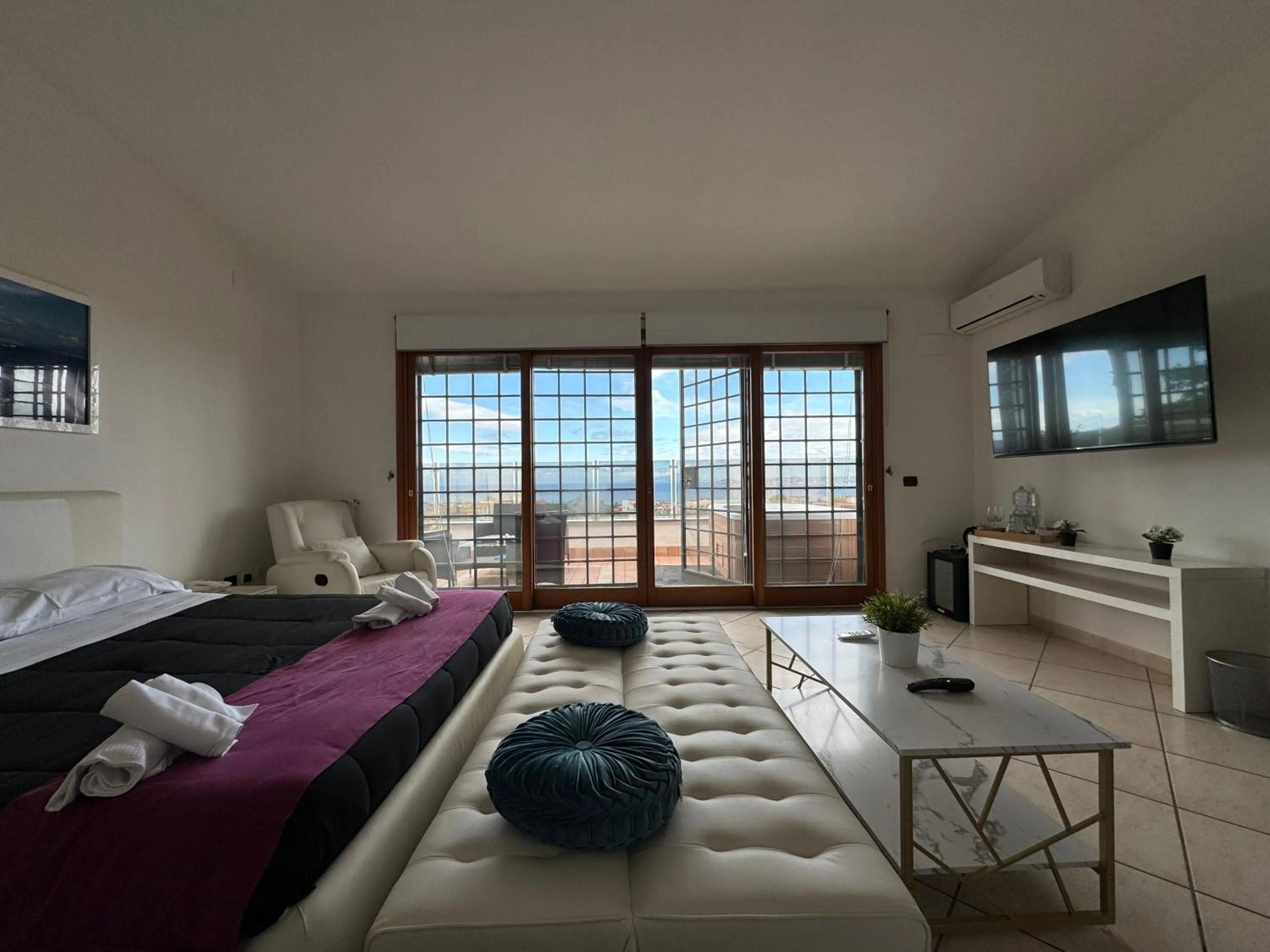 Bed in B&B Villa Nunzia