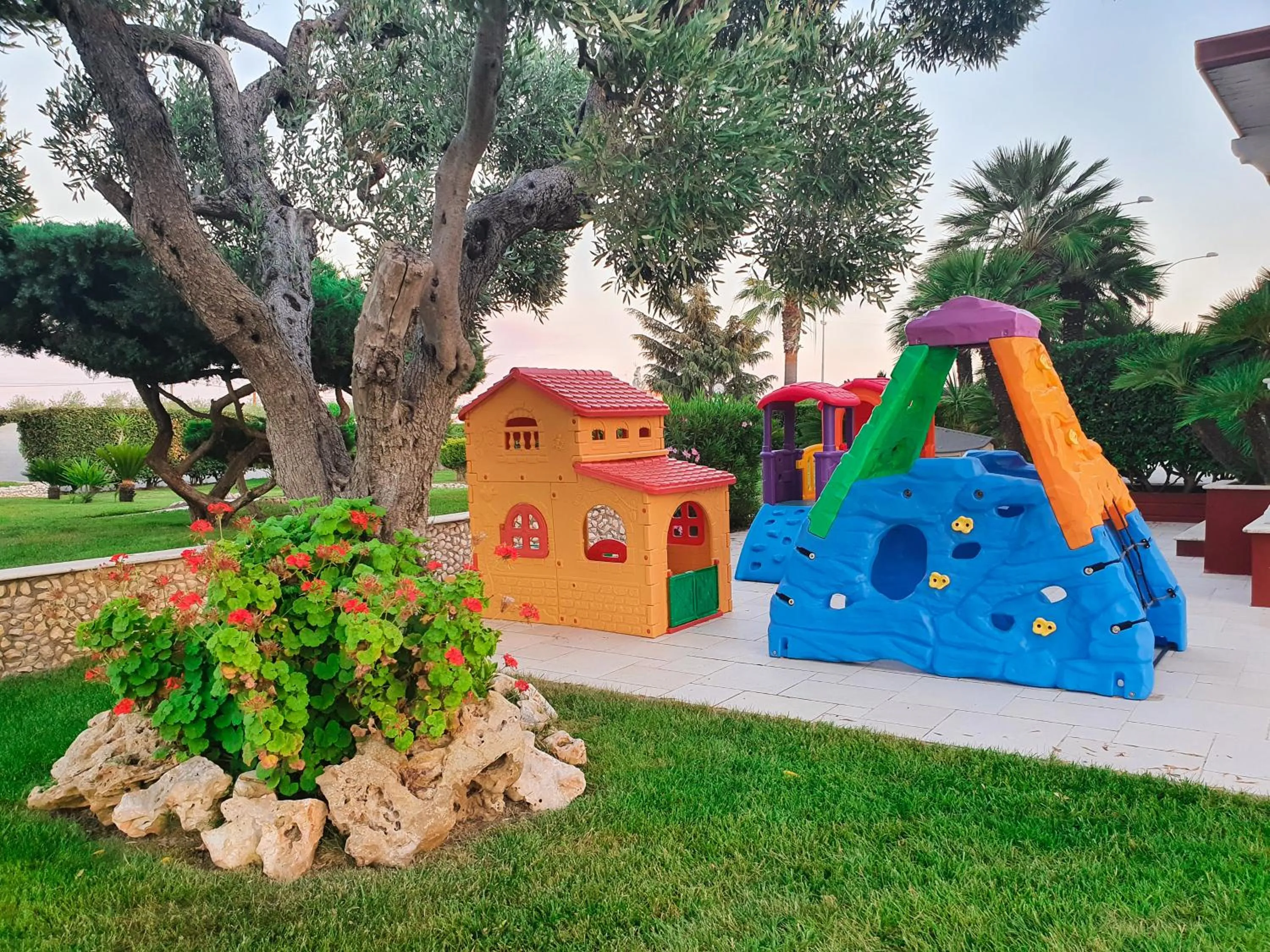 Children play ground in Hotel Il Quadrifoglio
