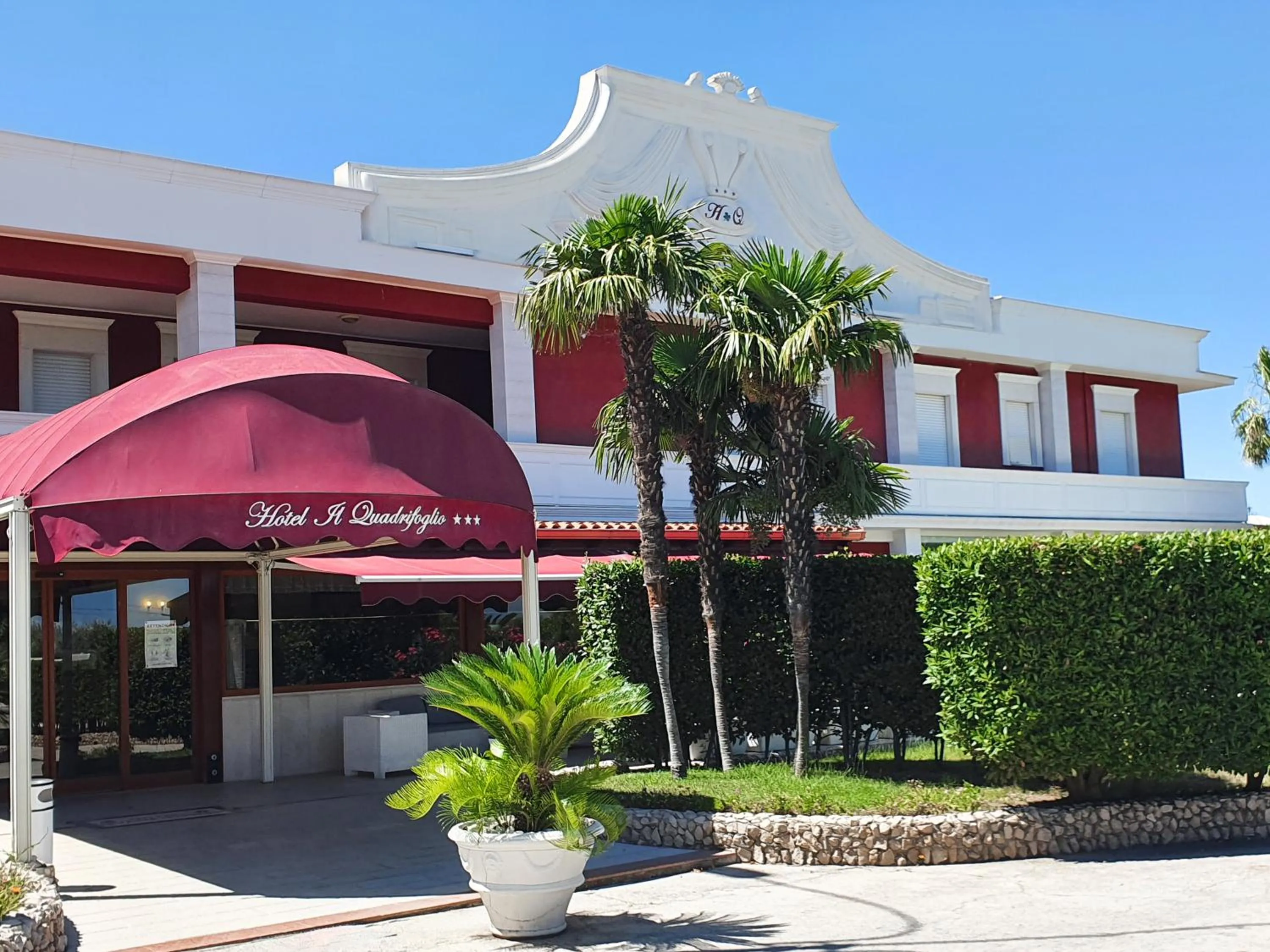 Facade/entrance in Hotel Il Quadrifoglio