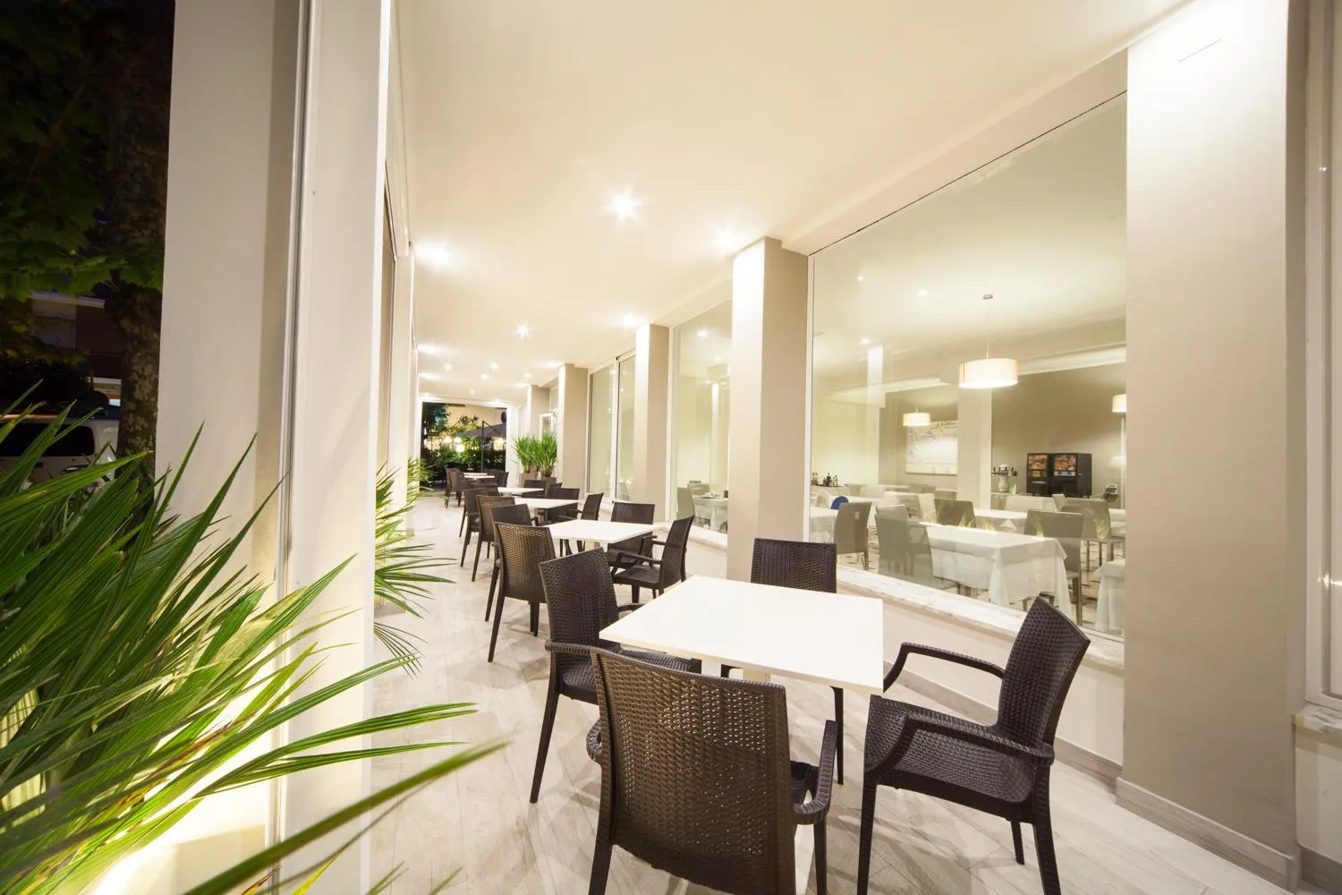 Property building in Hotel Lux