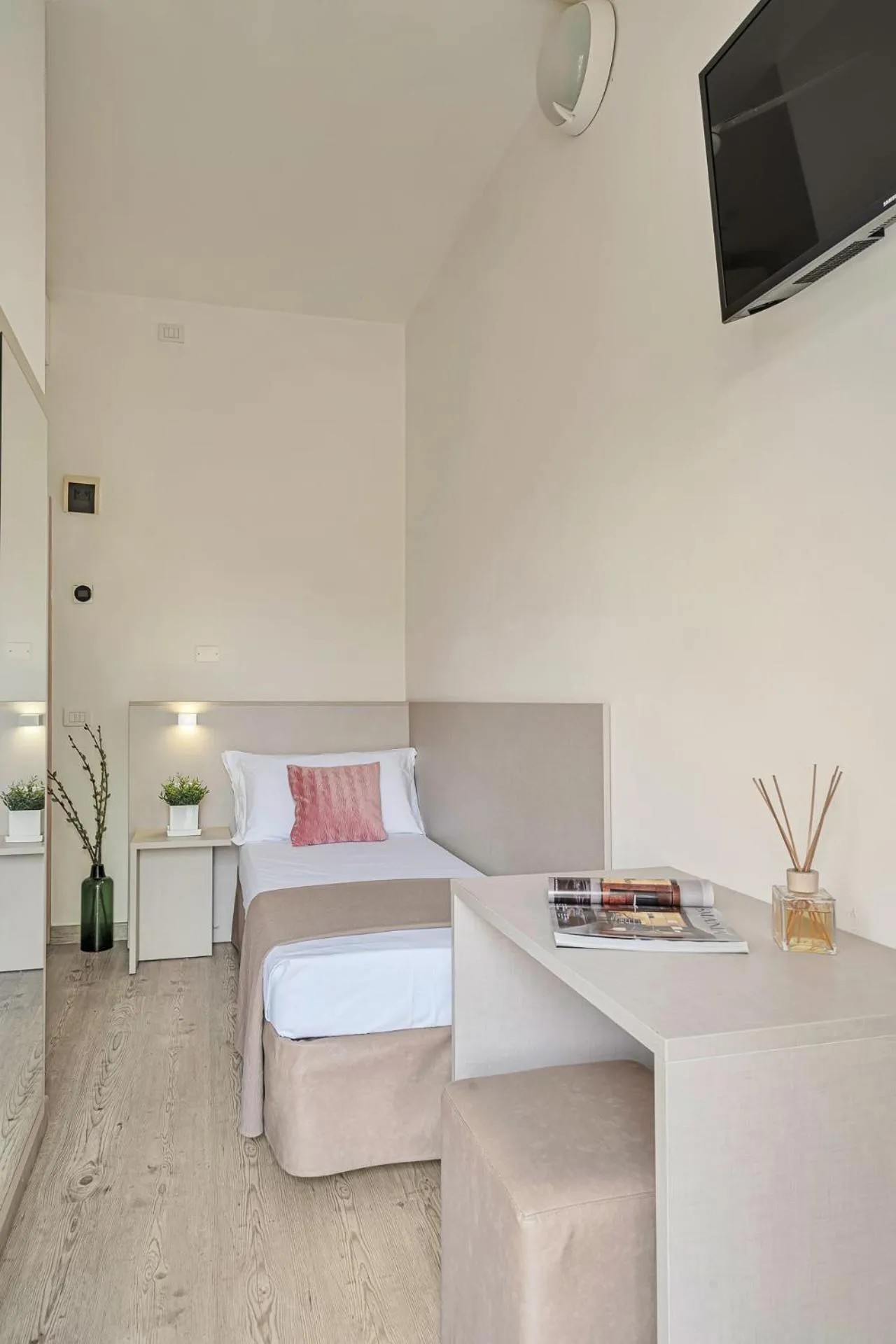 Bed in Hotel Lux