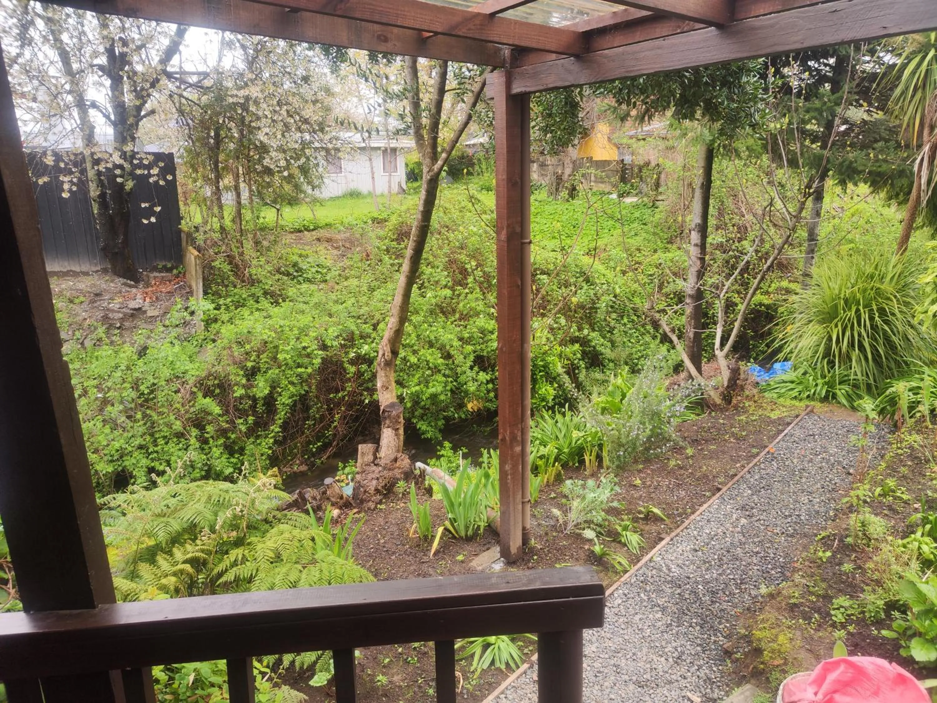 Garden in Omi Kika B&B