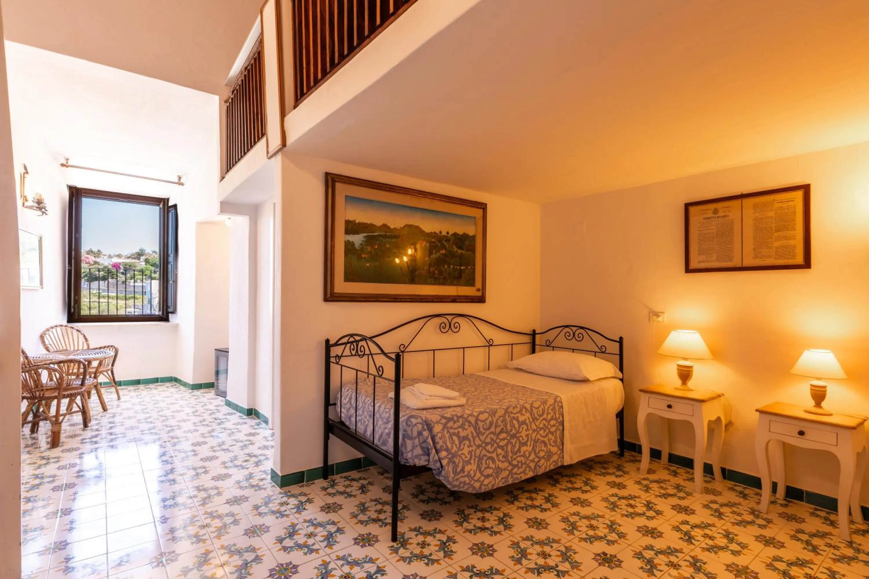 Photo of the whole room, Bed in Hotel Torre Dei Borboni