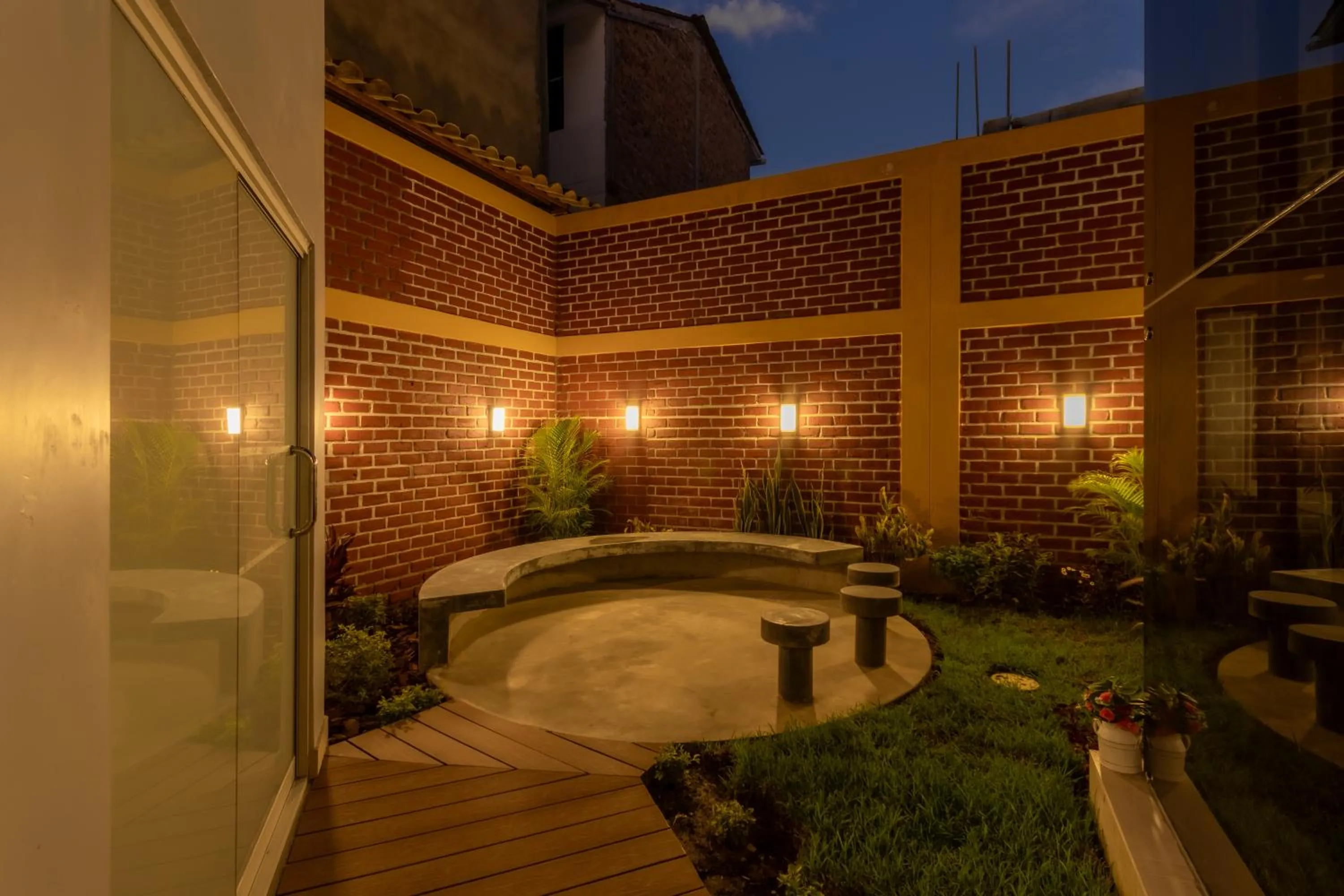 Garden in Hotel Serra Nova