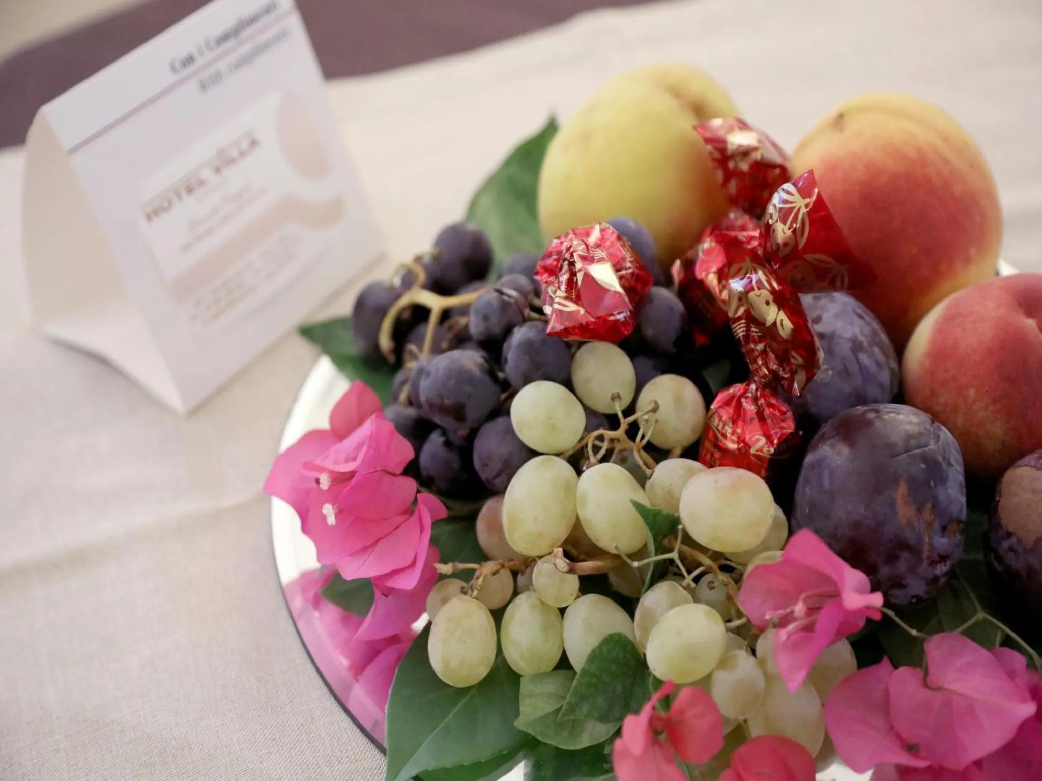 Decorative detail in Hotel Villa