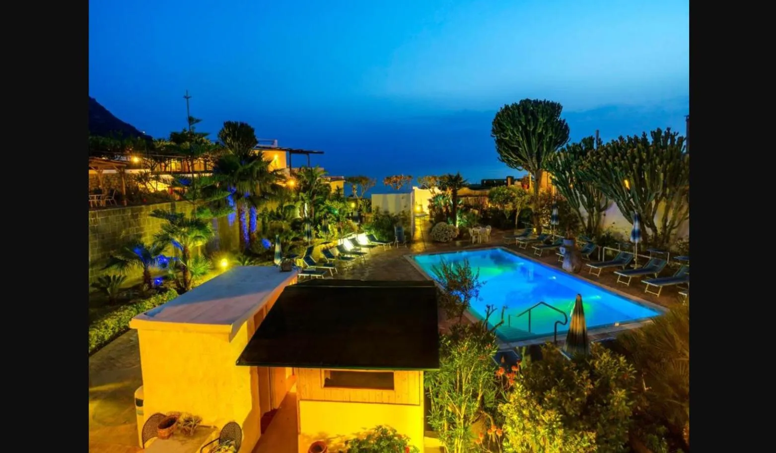 Pool View in Hotel Imperamare