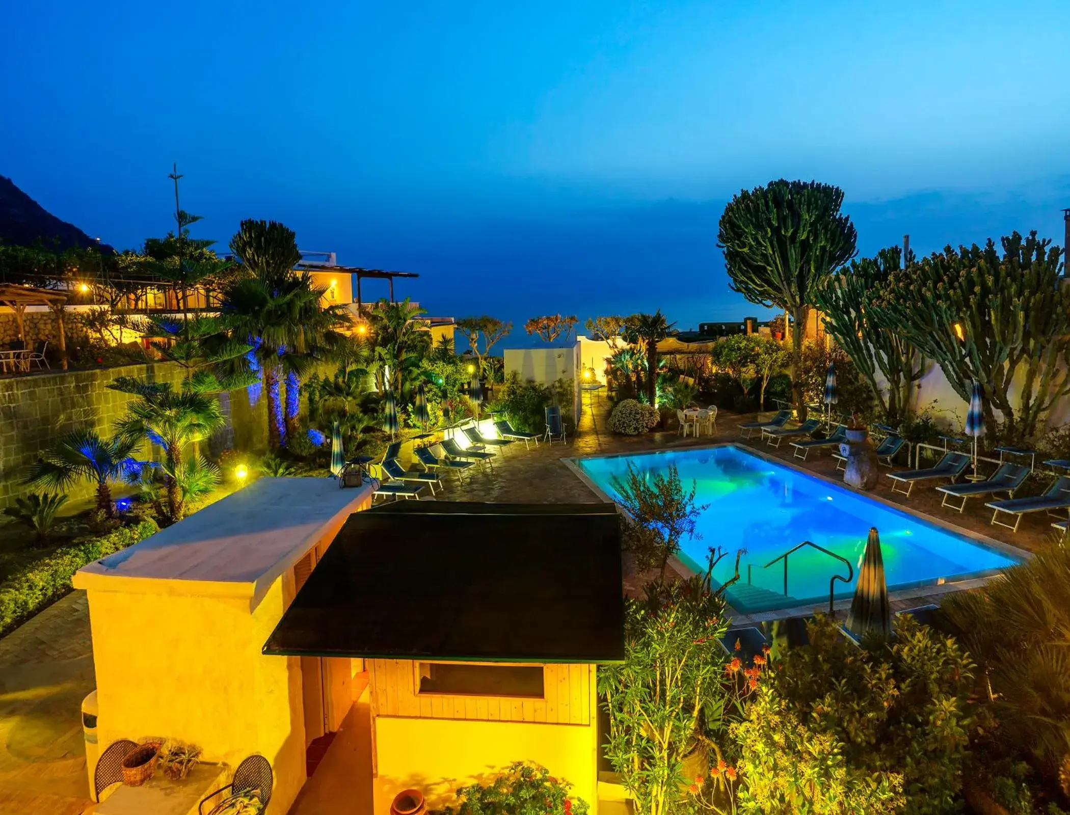 Pool View in Hotel Imperamare Pool View in Hotel Imperamare