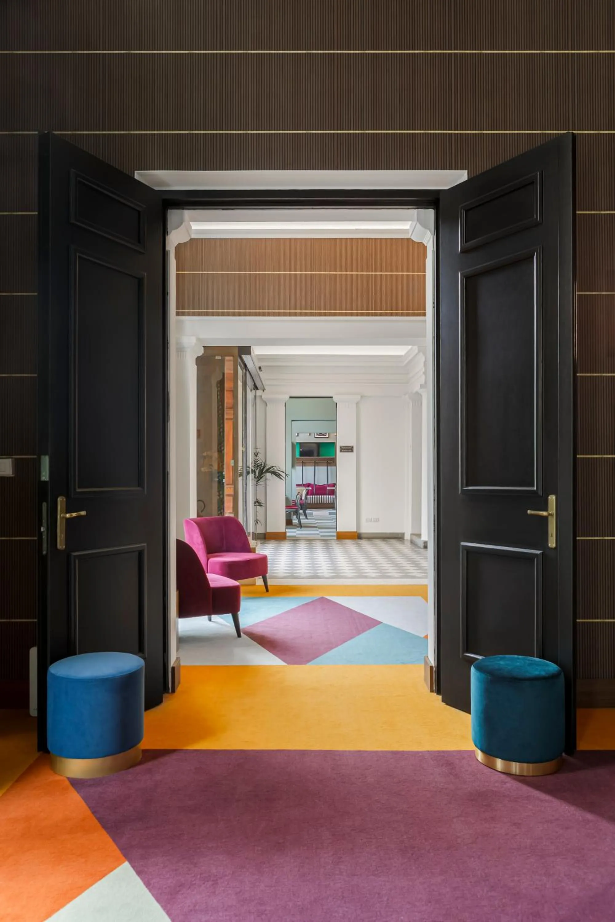 Lobby or reception, Bed in Room Mate Luca, Florence