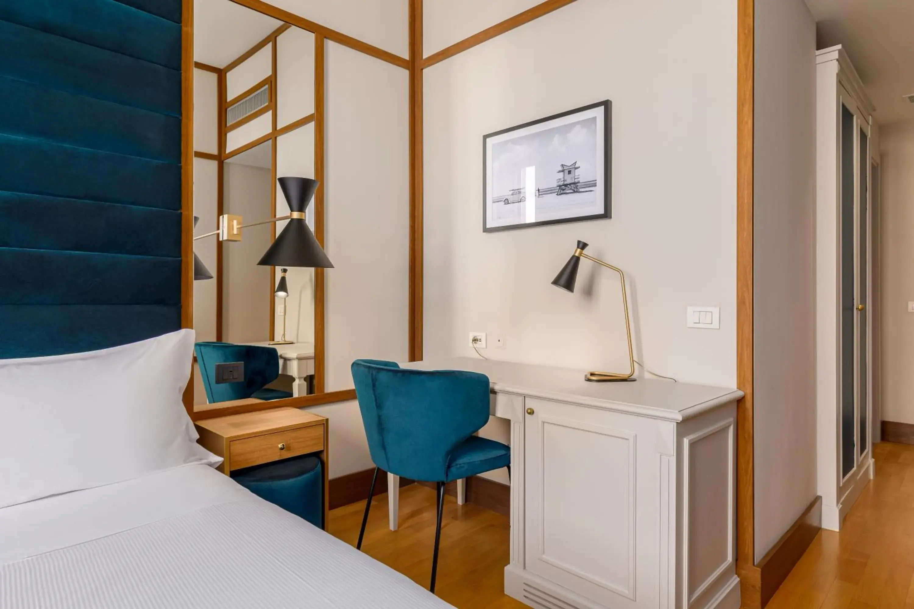 Bed in Room Mate Luca, Florence Bed in Room Mate Luca, Florence