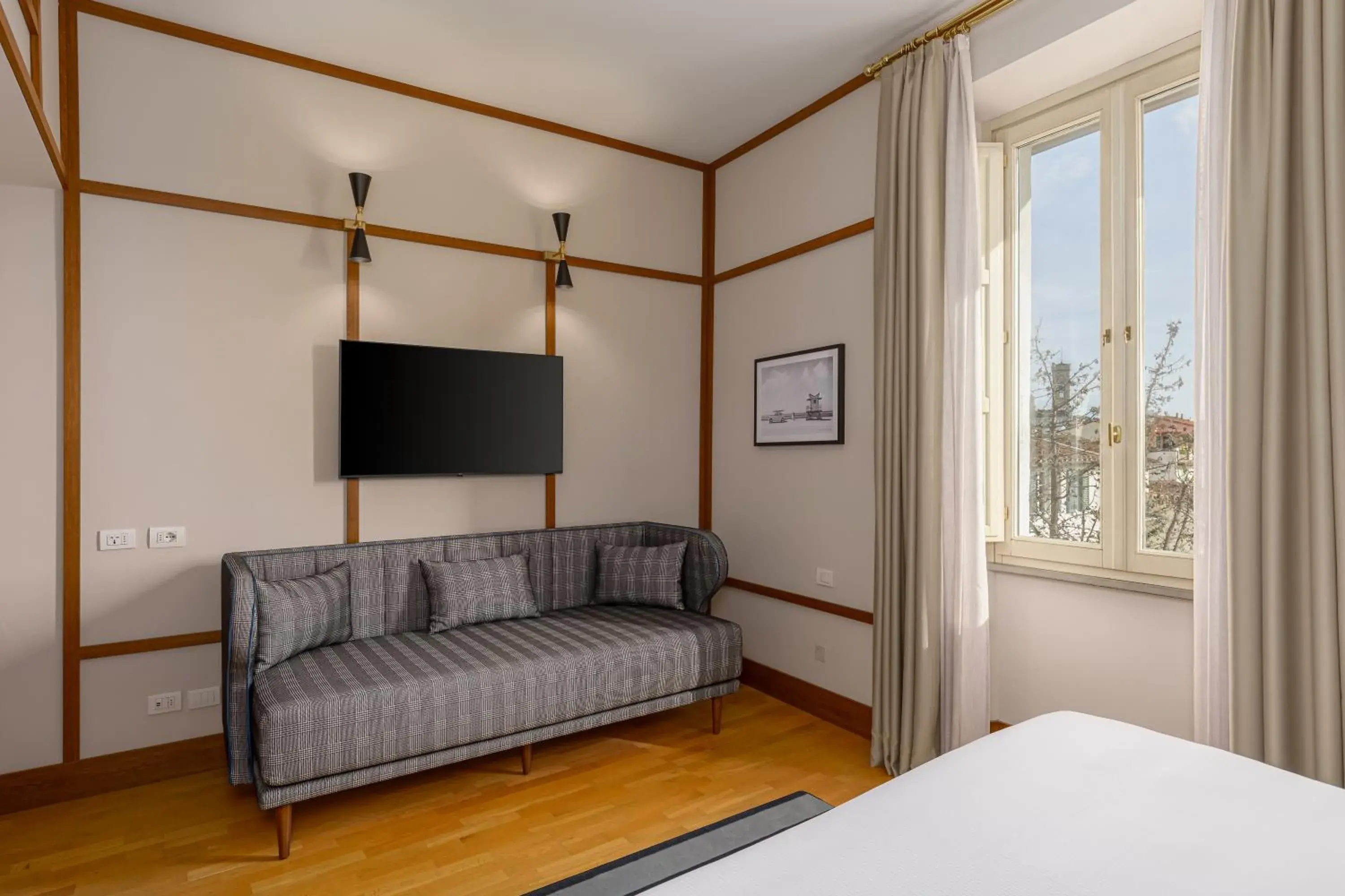 Bed in Room Mate Luca, Florence Bed in Room Mate Luca, Florence