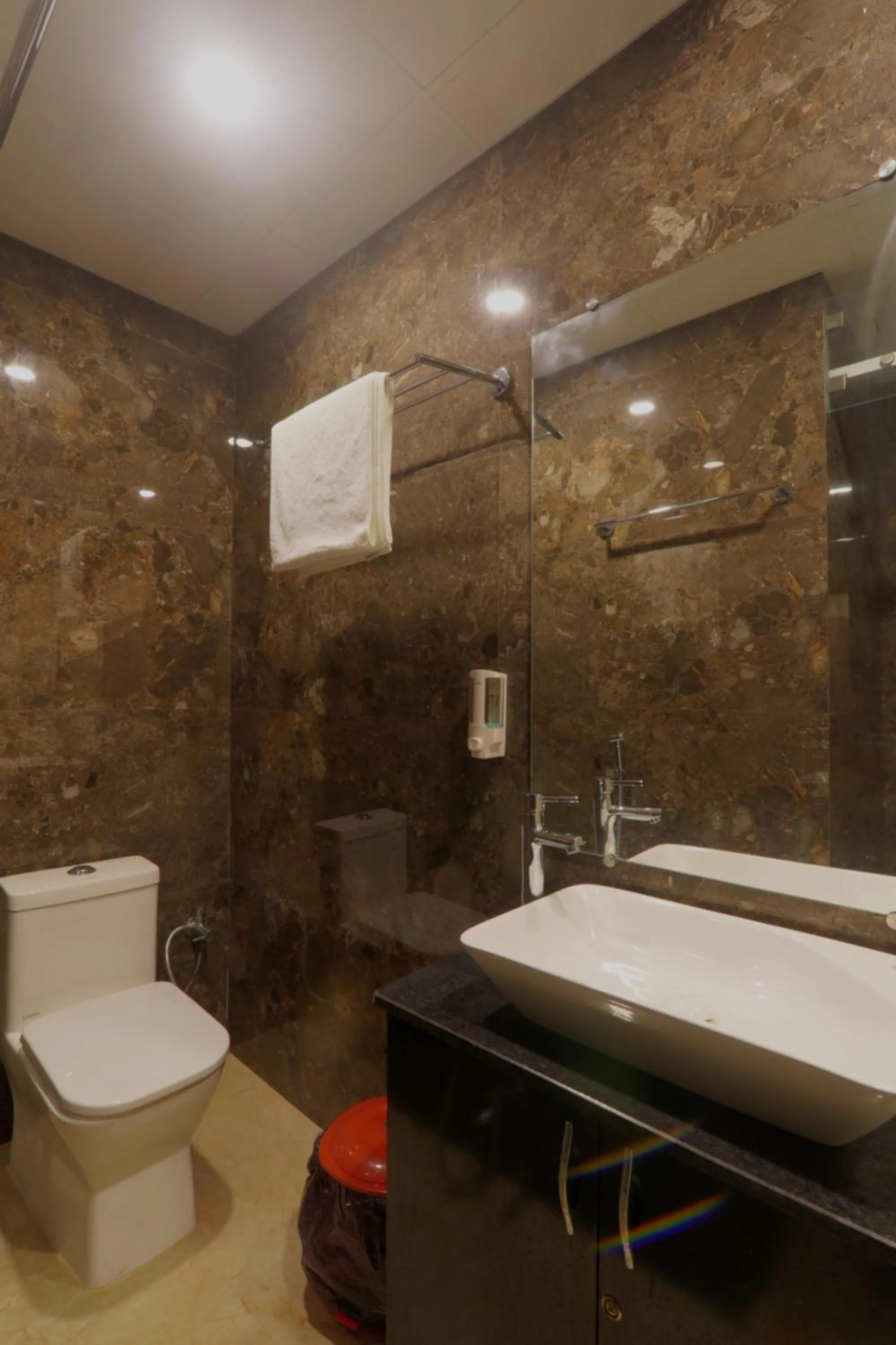 Bathroom in Shri Tirupati Residency