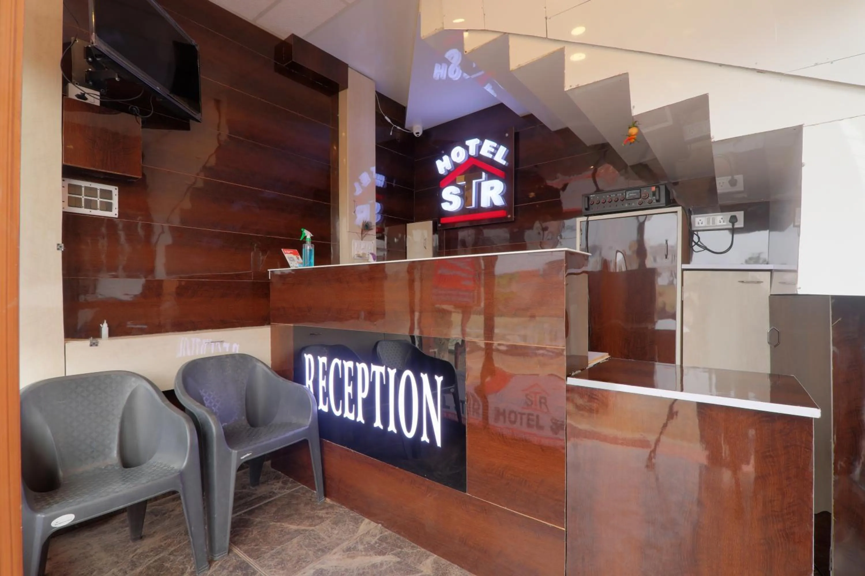 Seating area in Shri Tirupati Residency