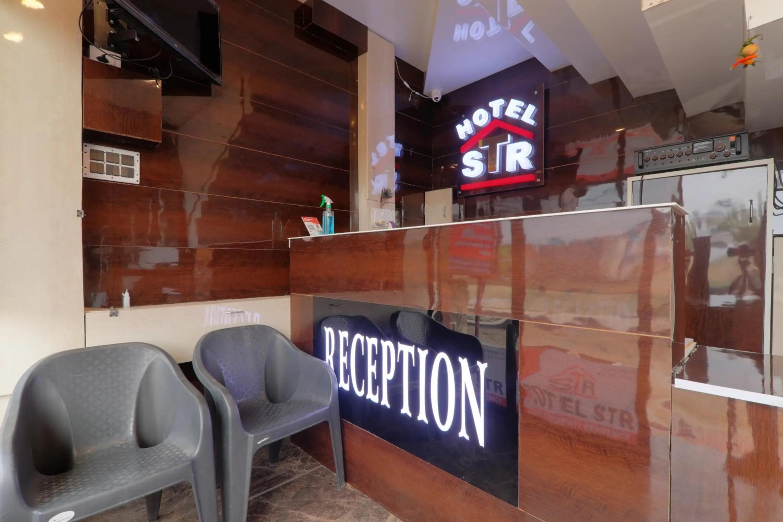 Seating area in Shri Tirupati Residency